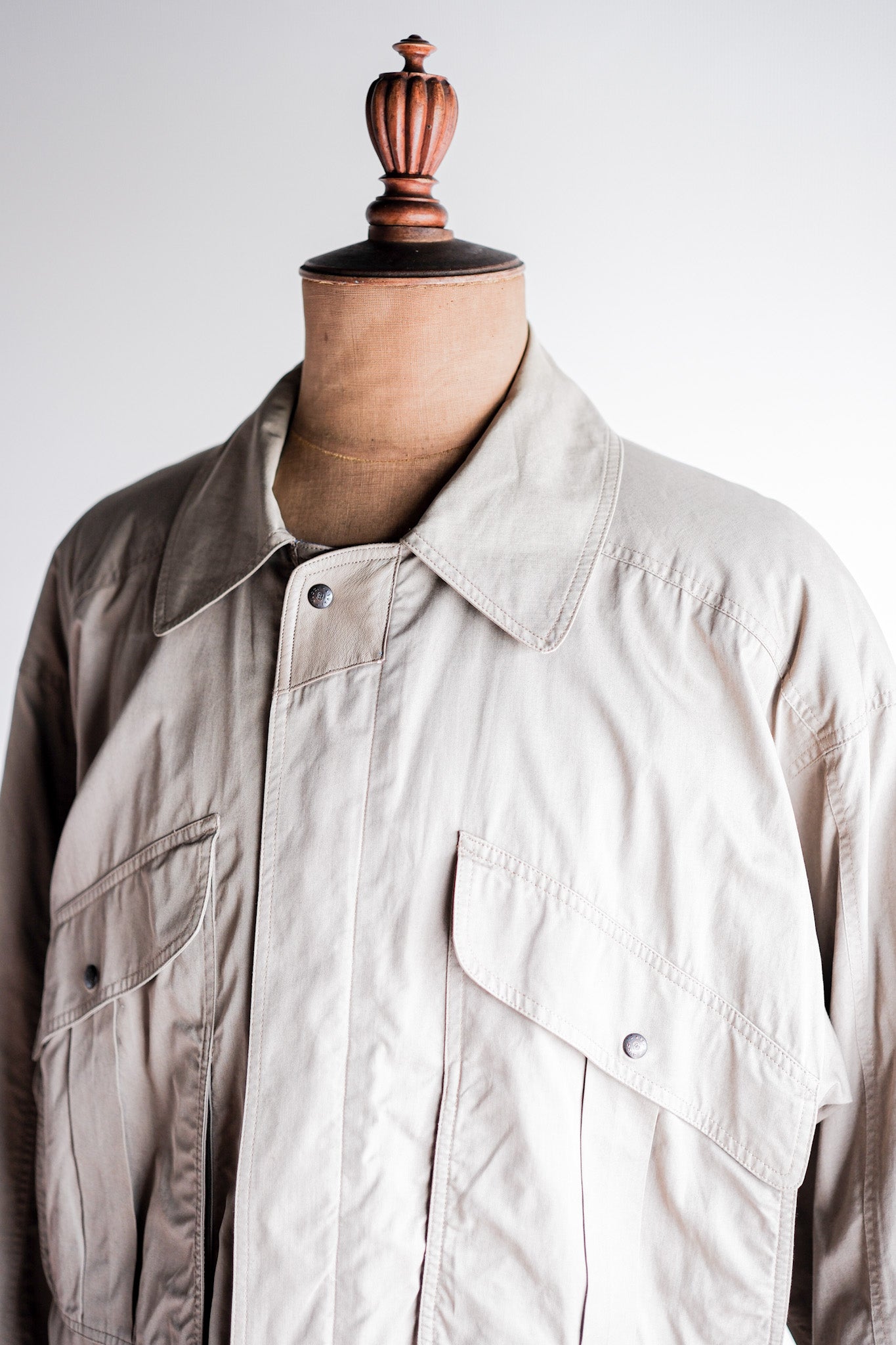 【~70’s】Old GUCCI Multi Pocket Cotton Jacket Size.52