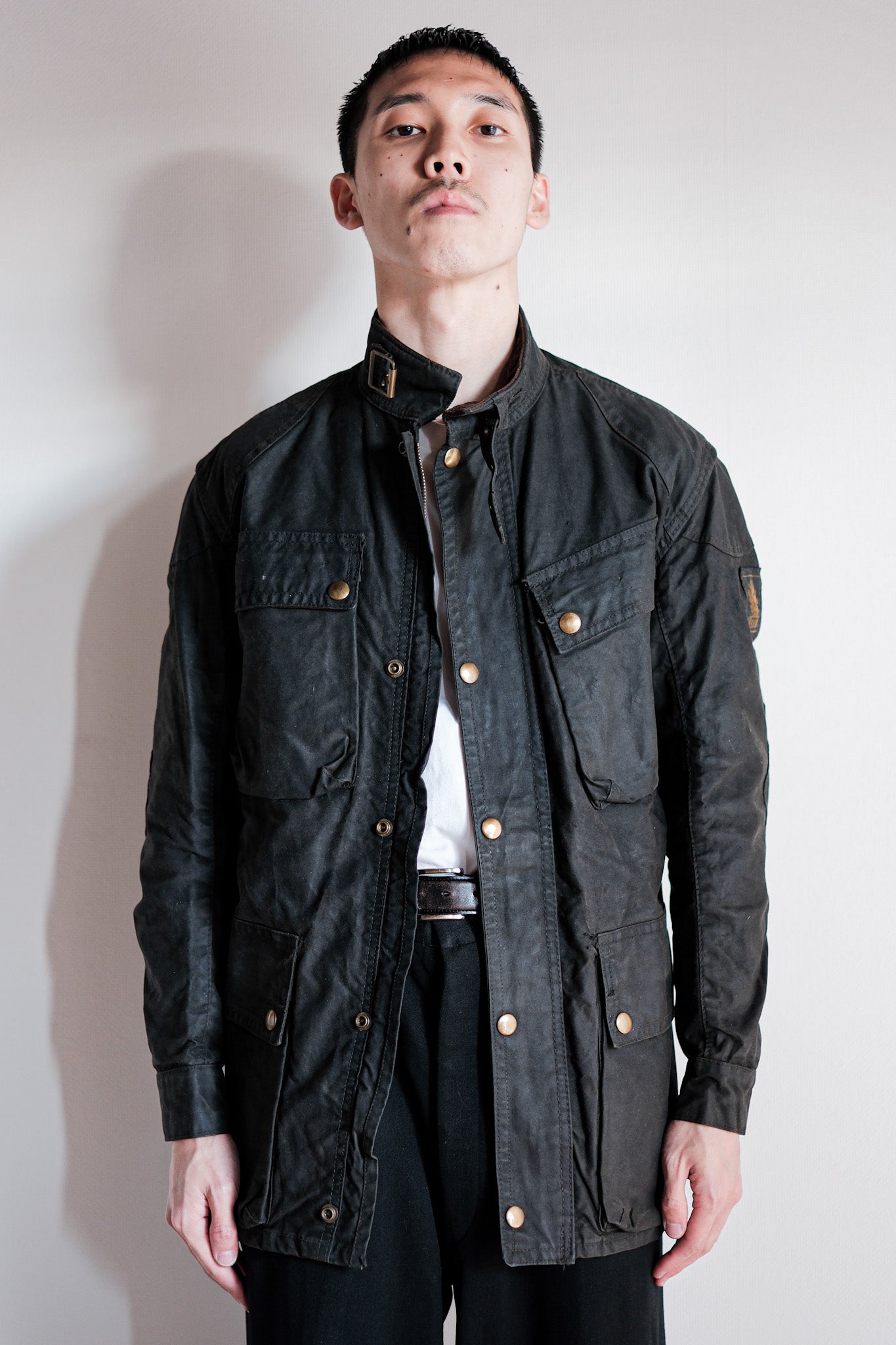 【~60's】Vintage Belstaff Waxed Jacket Size.34 "TRIALMASTER"