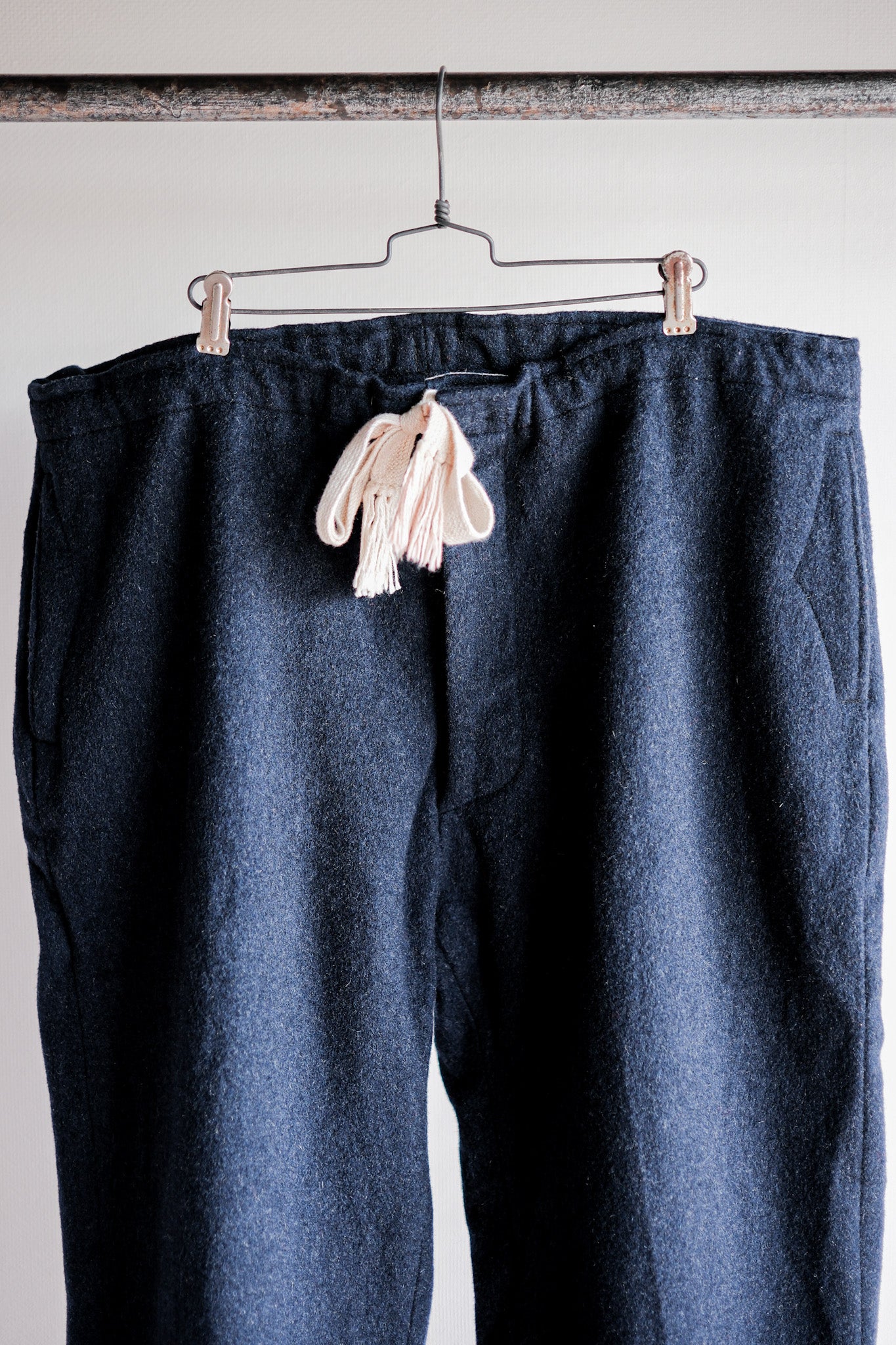 【~40's】French Army SSA Hospital Wool Trousers Size.1A