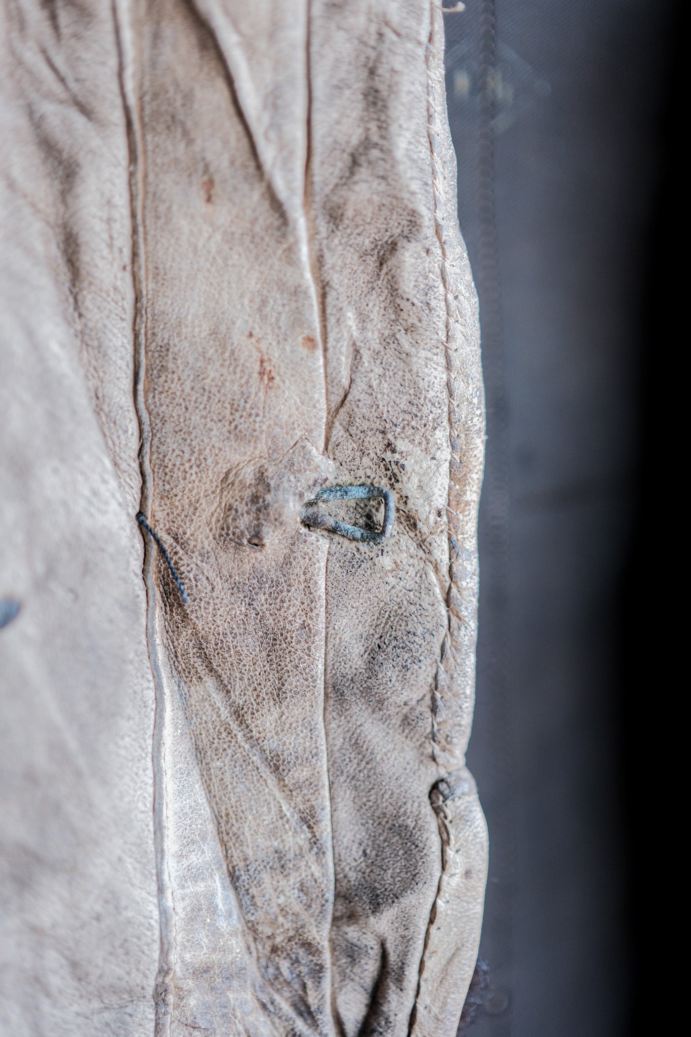 【~40's】WWⅡ German Waffen-SS Winter Sheepskin Fur Vest