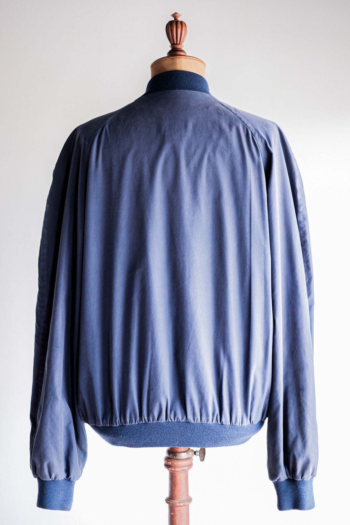 【~80's】Old Hermès Paris Zip Up Blouson Size.54