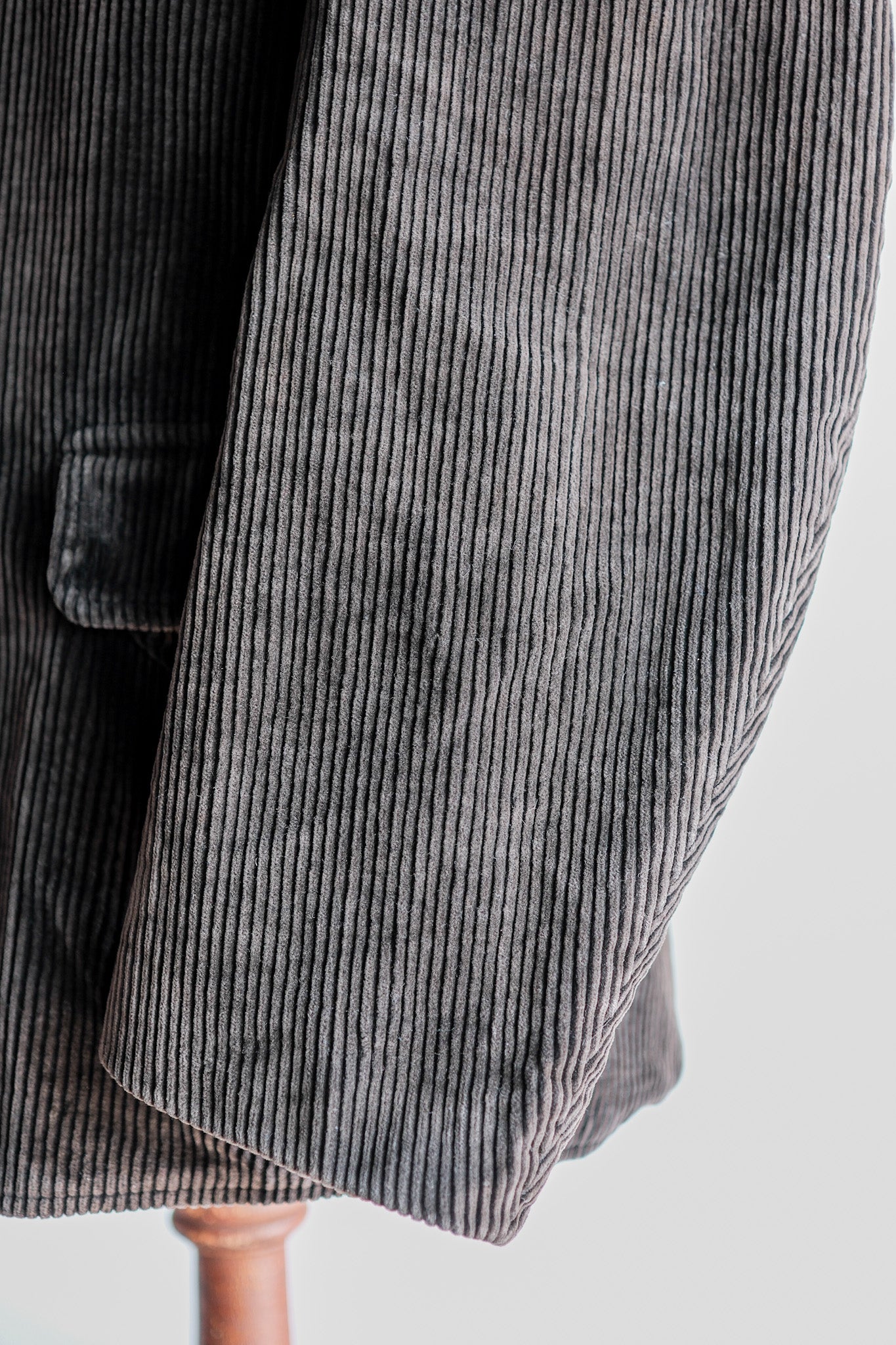 【~50's】French Vintage Dark Brown Corduroy Work Jacket