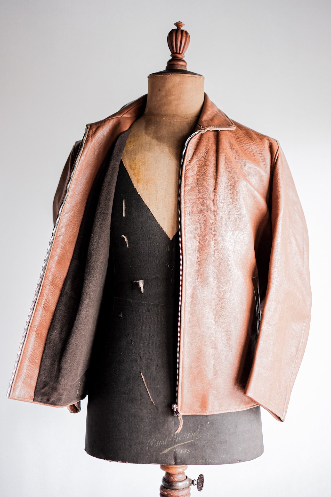 【~50’s】German Vintage Leather Jacket