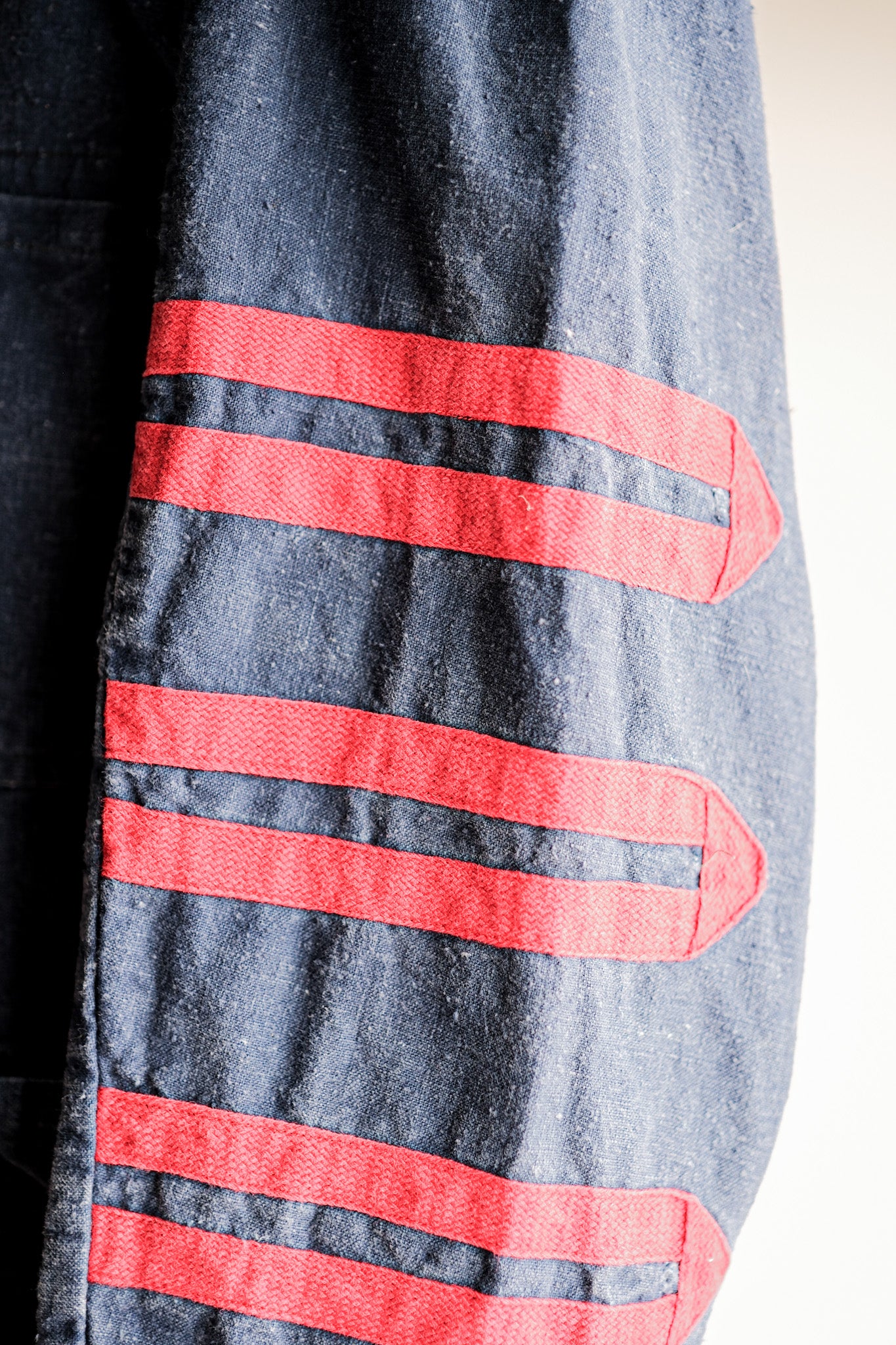 【~40's】German Vintage Indigo Linen Firefighter Jacket