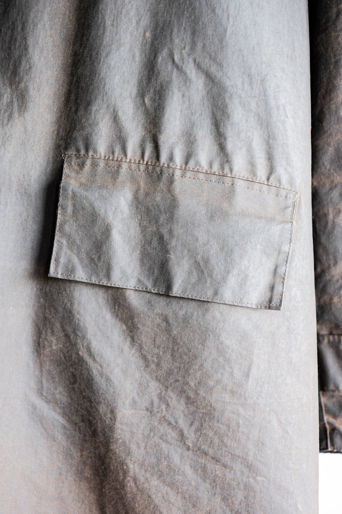 【~80's】Vintage Barbour "3/4 COAT" 2 Crest