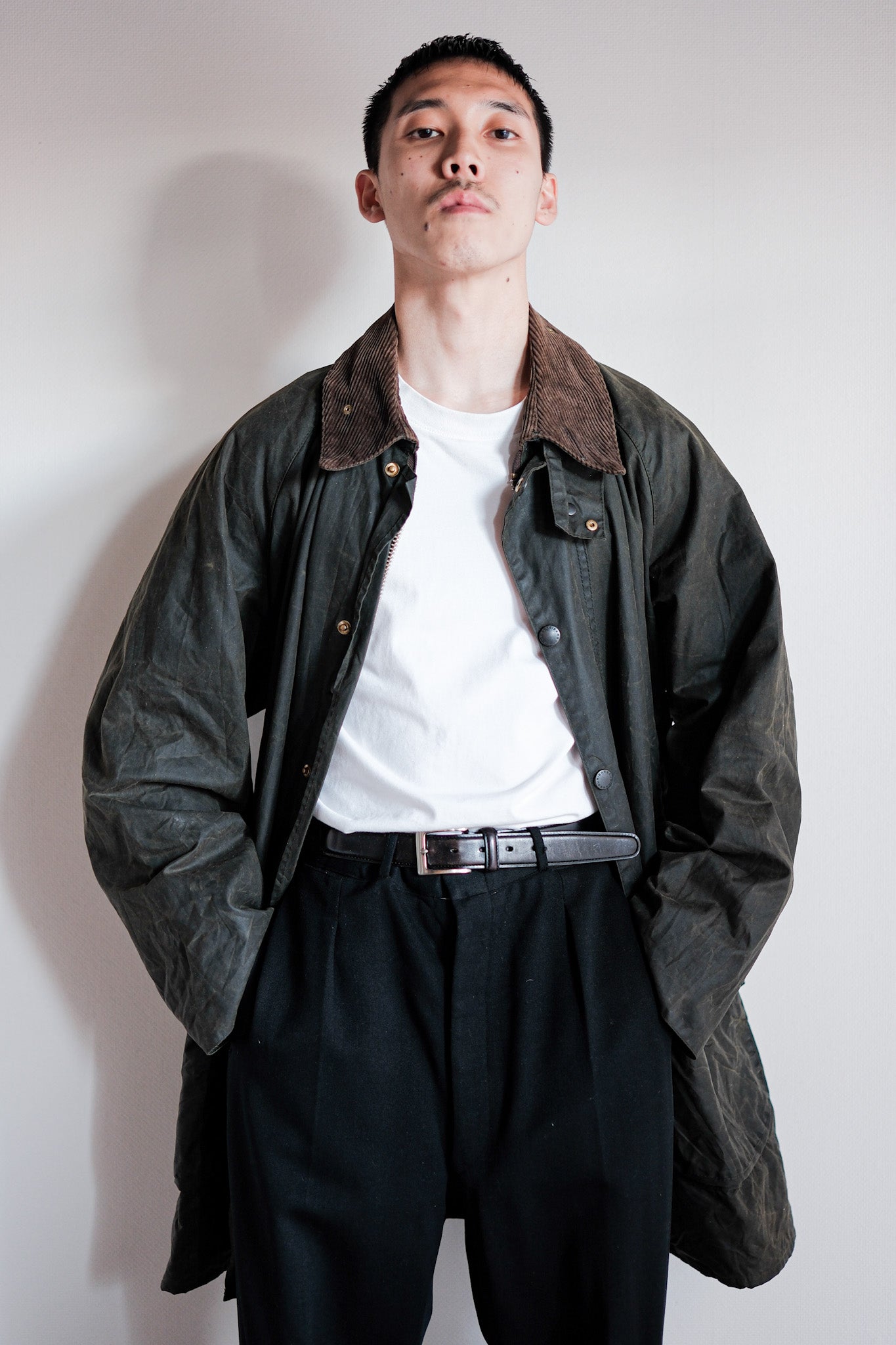 【~90’s】Vintage Barbour "GAMEFAIR" 3 Crest Size.42
