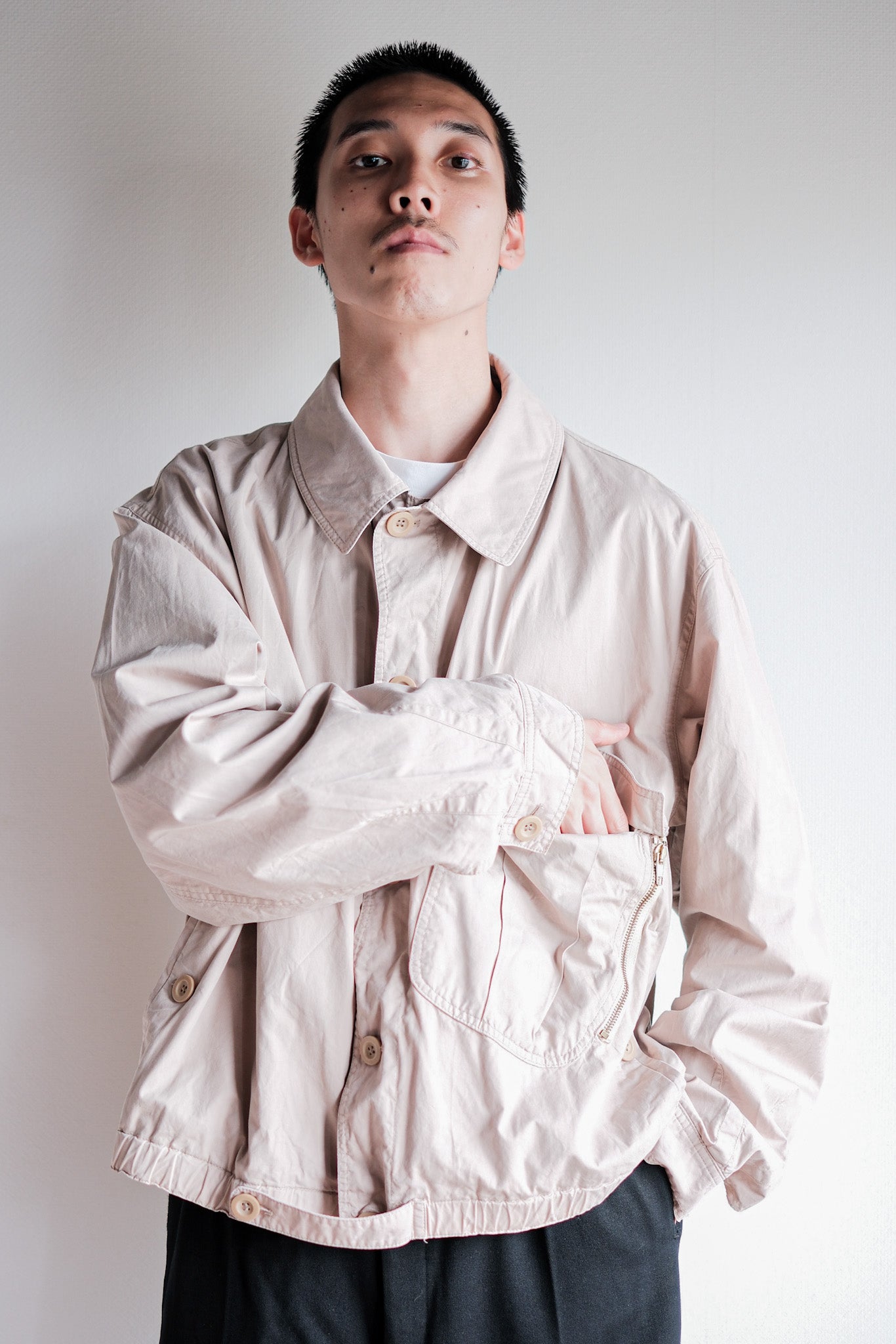 【~80's】Old GIORGIO ARMANI Cotton Blouson