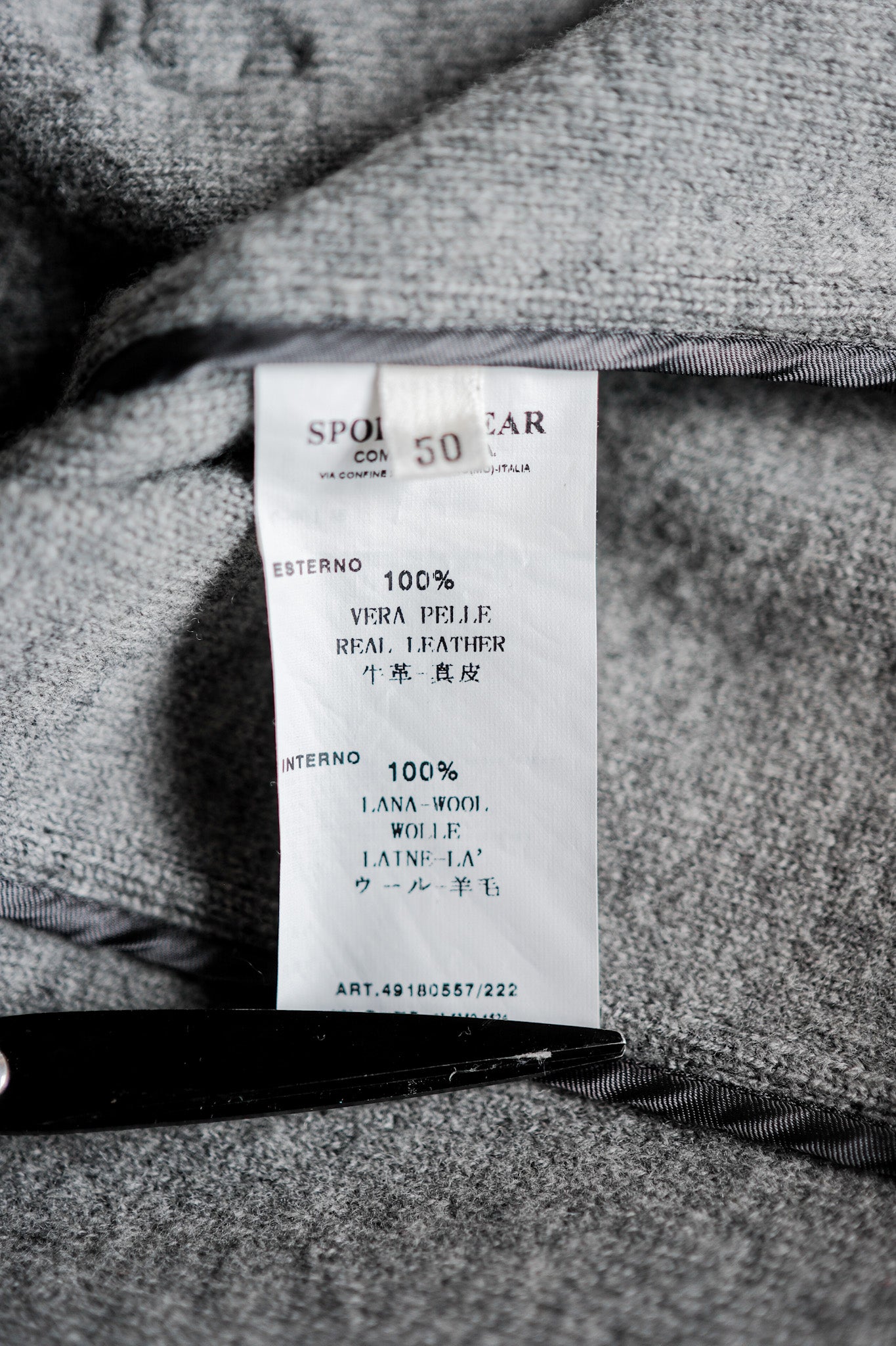 【08AW】Old C.P.Company Leather Jacket Size.50