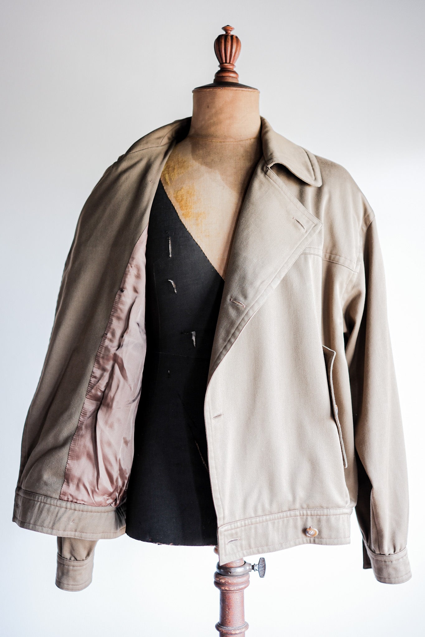 【~80’s】Old LOEWE Cotton Blouson Size.52