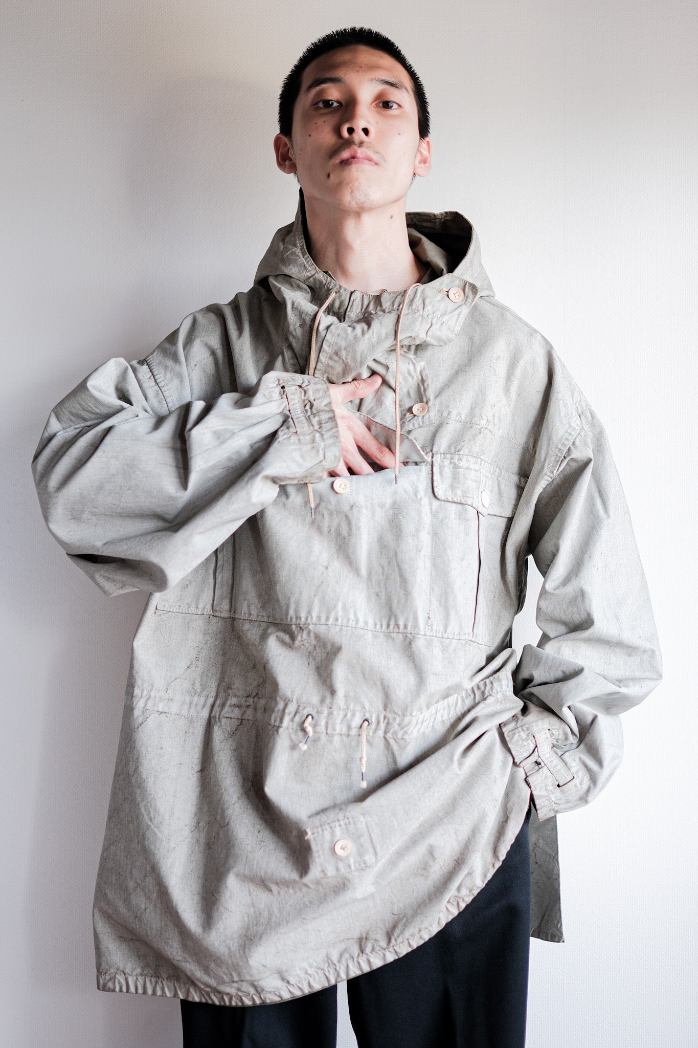 【~40's】German Army M42 Gebirgsjäger Reversible Windbluse "2nd Type"