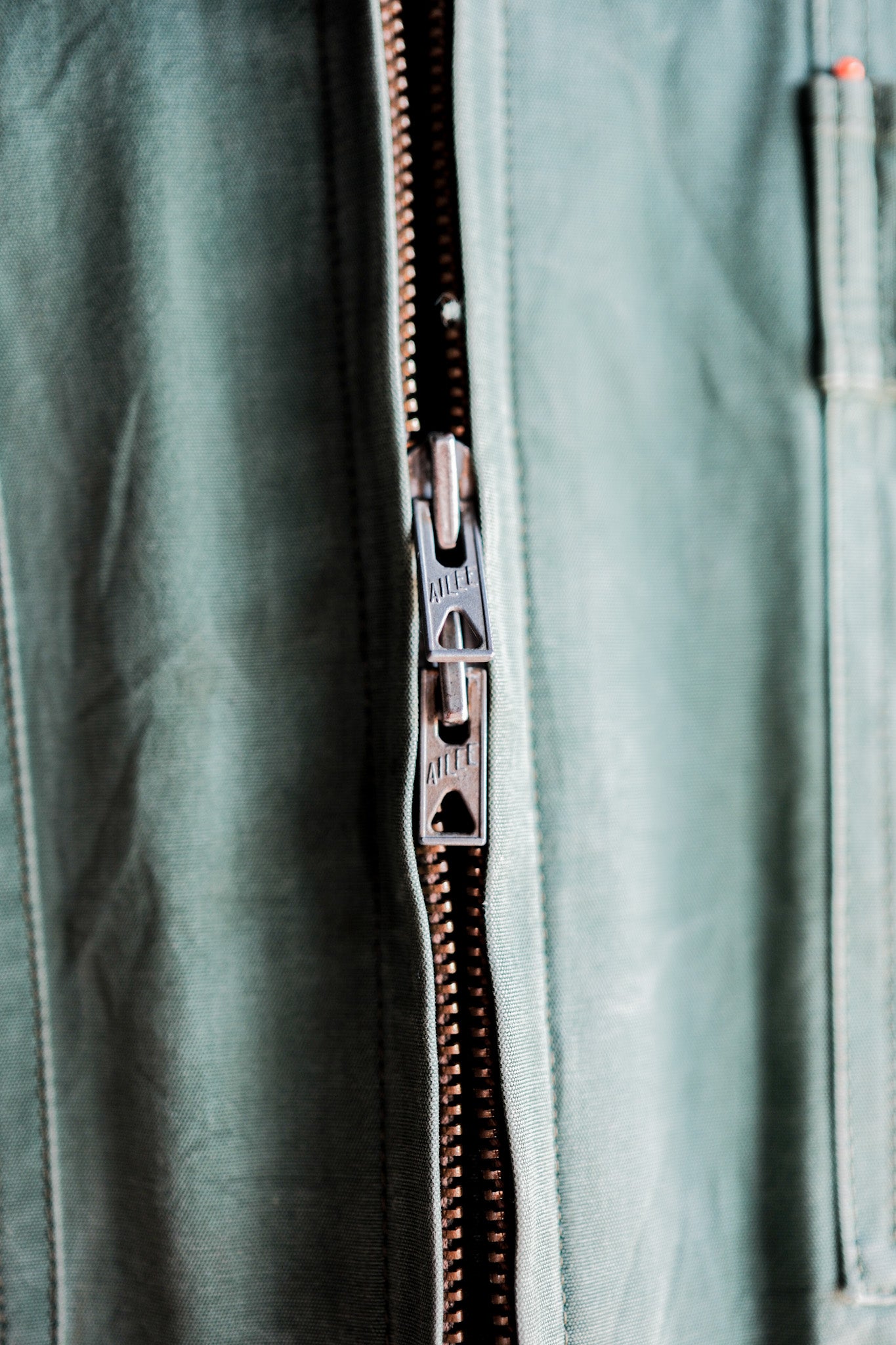 【~60's】French Vintage Hunting & Fishing Cotton Jacket Size.52 "L'ESQUIMAU"