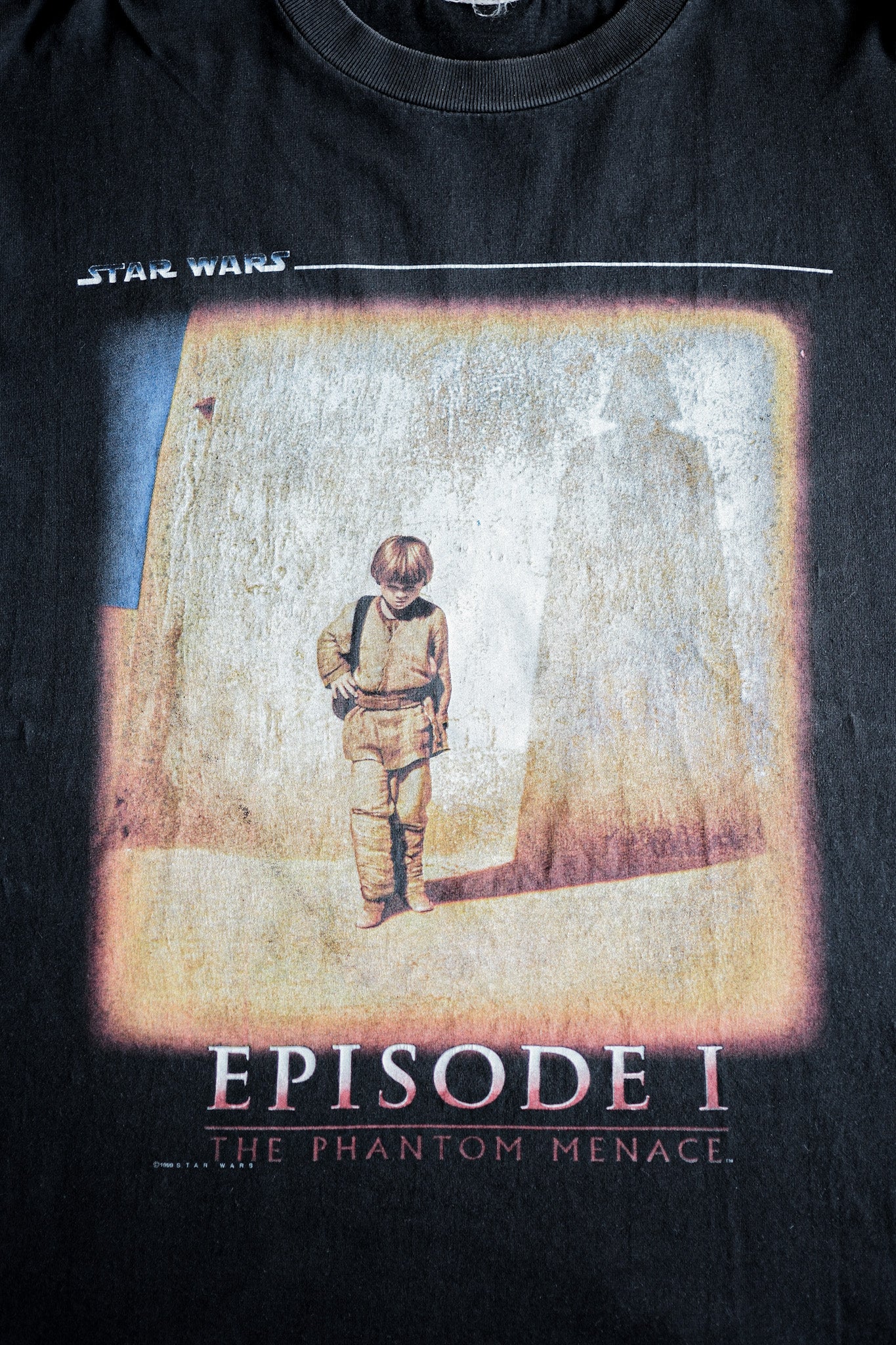 【~90's】Vintage Bootleg Movie Print T-shirt "Star Wars Episode I"