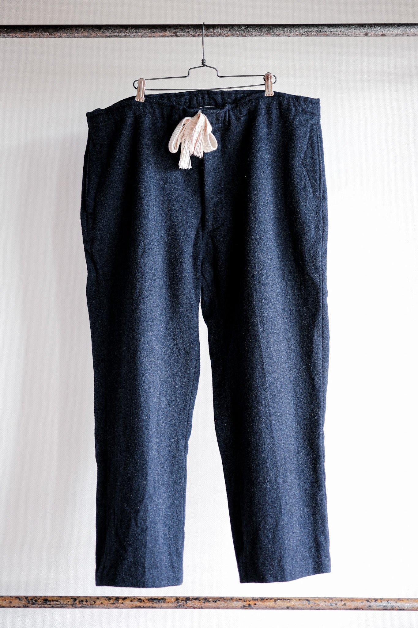 【~40's】French Army SSA Hospital Wool Trousers Size.1A