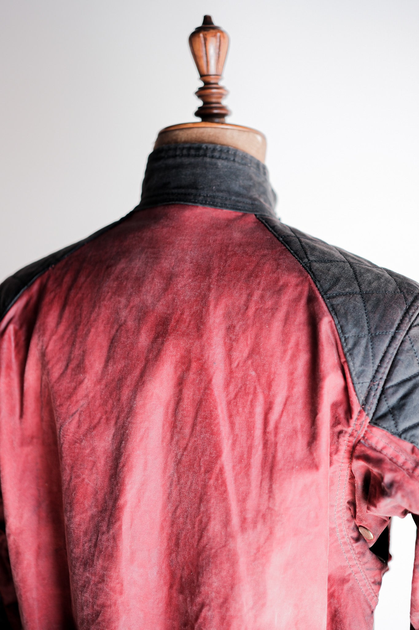 【~70's】Vintage Belstaff 2 Tone Red Waxed Jacket “TRIALMASTER" “Custom Order”