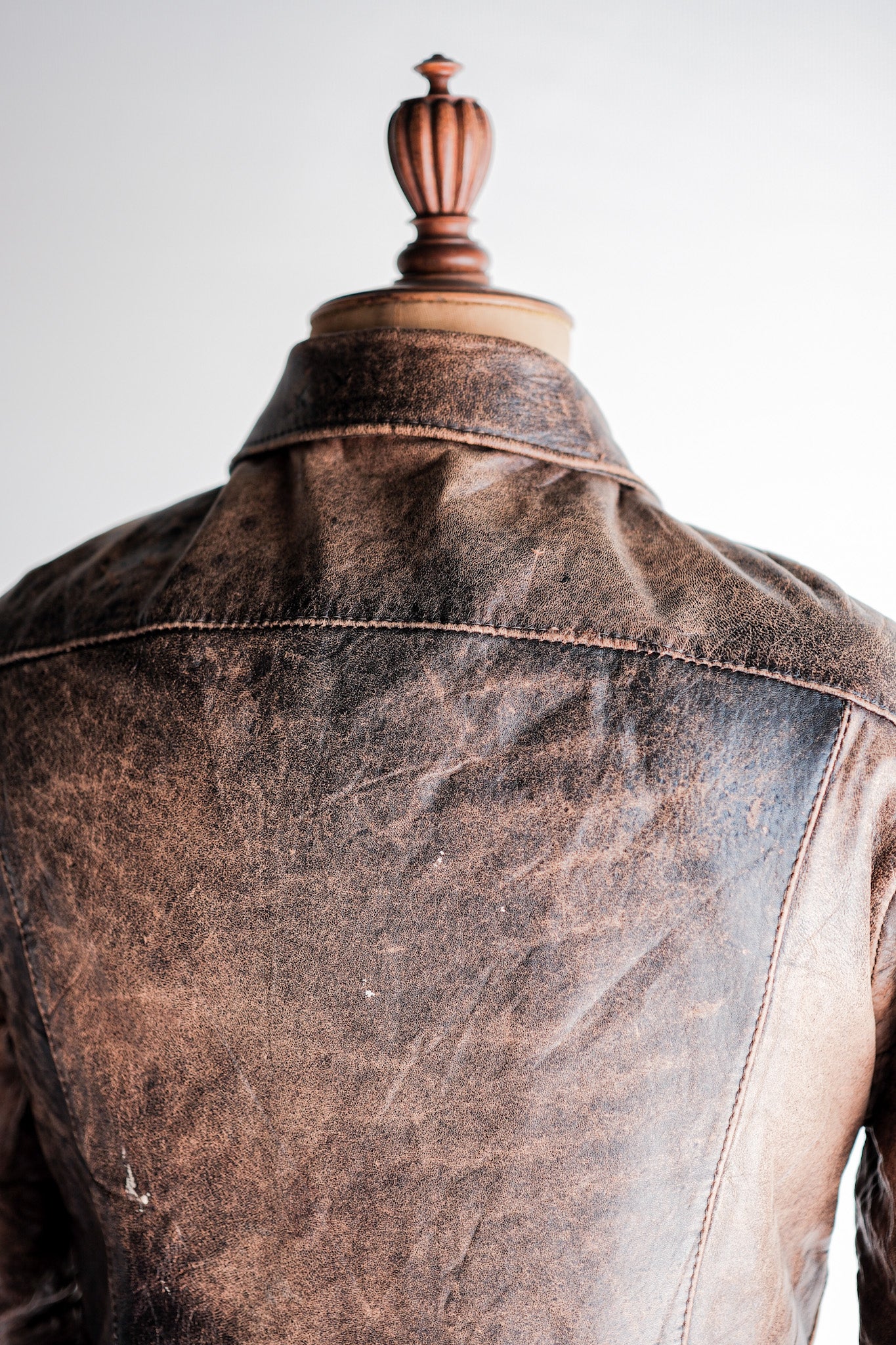 【~50’s】Vintage Levi’s Leather Jacket "Short Horn"