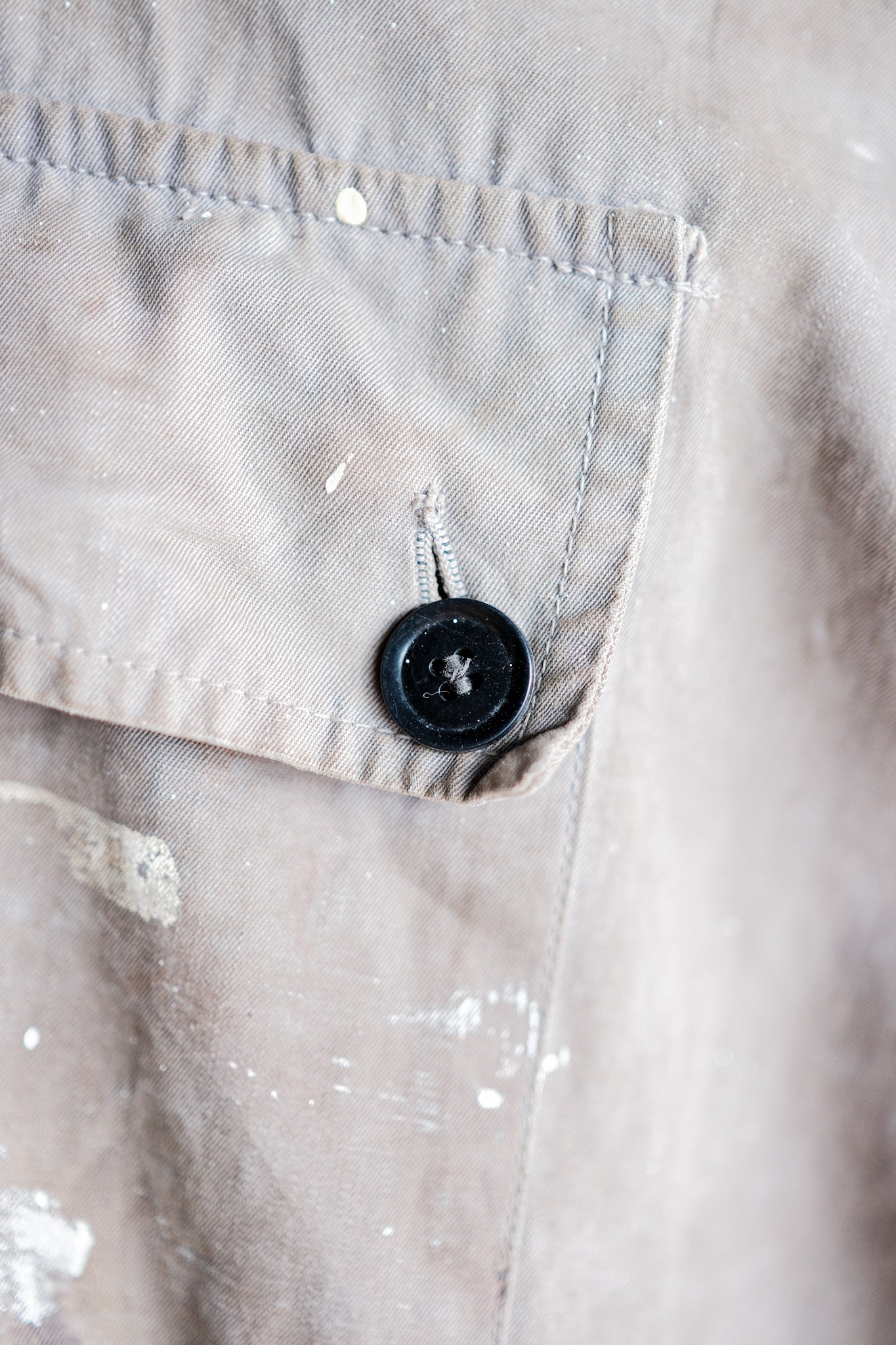 【~50's】Vintage Belstaff Cotton Smock "Dalesman" "Crazy Paint"