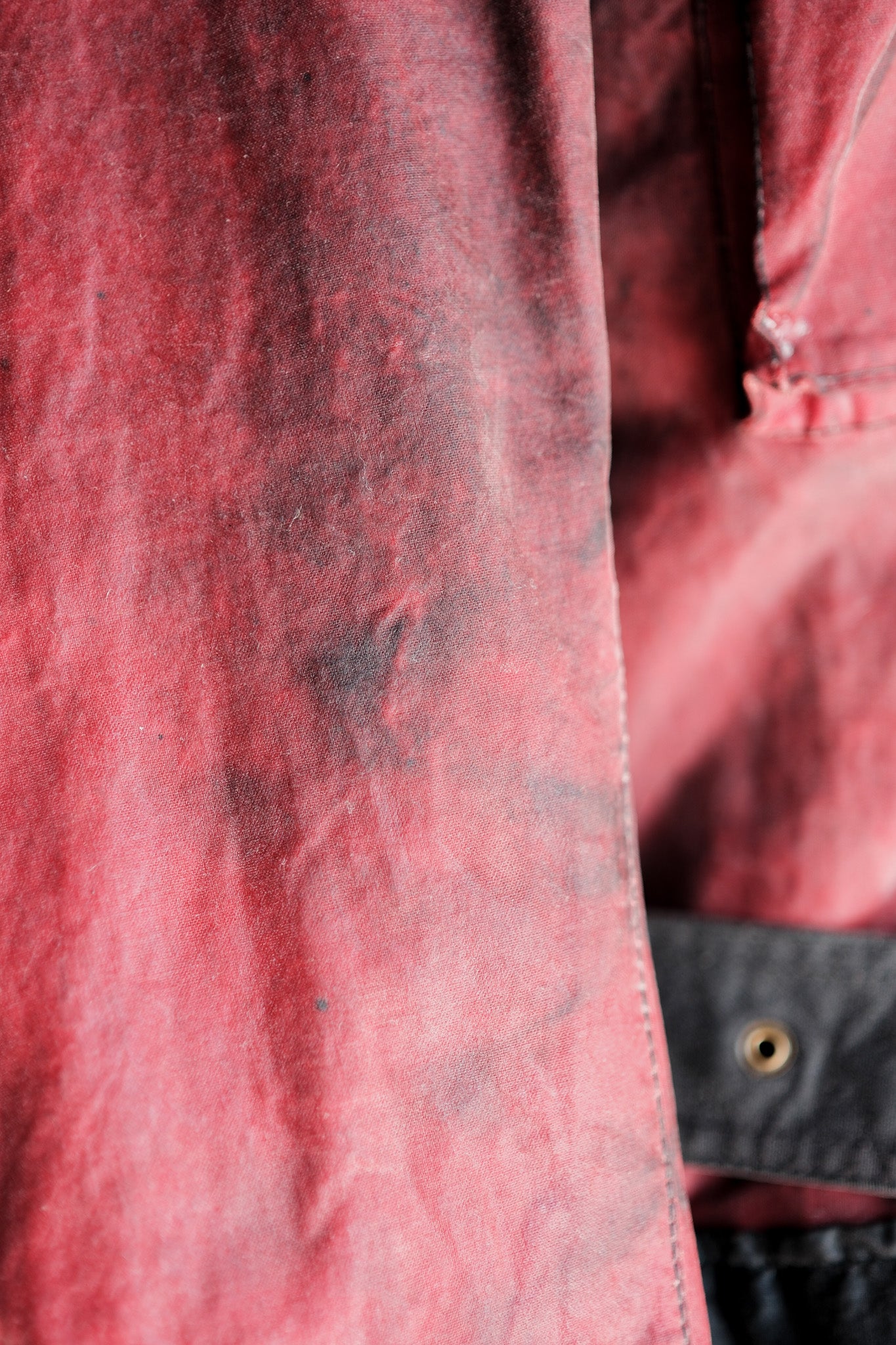 【~70's】Vintage Belstaff 2 Tone Red Waxed Jacket “TRIALMASTER" “Custom Order”