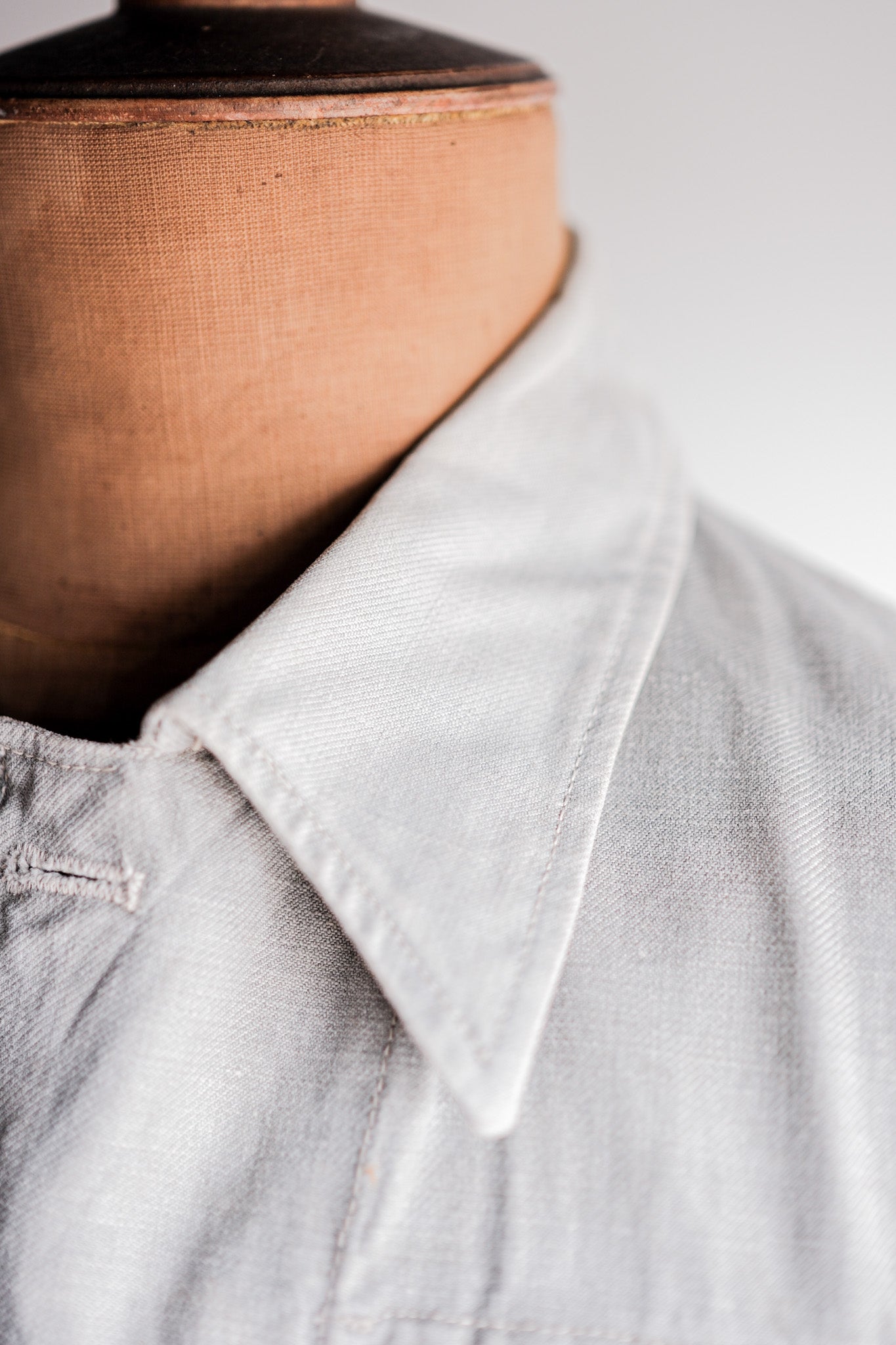 [~ 40) 프랑스 군대 M44 배틀 드레스 재킷 크기 .42 "수정"