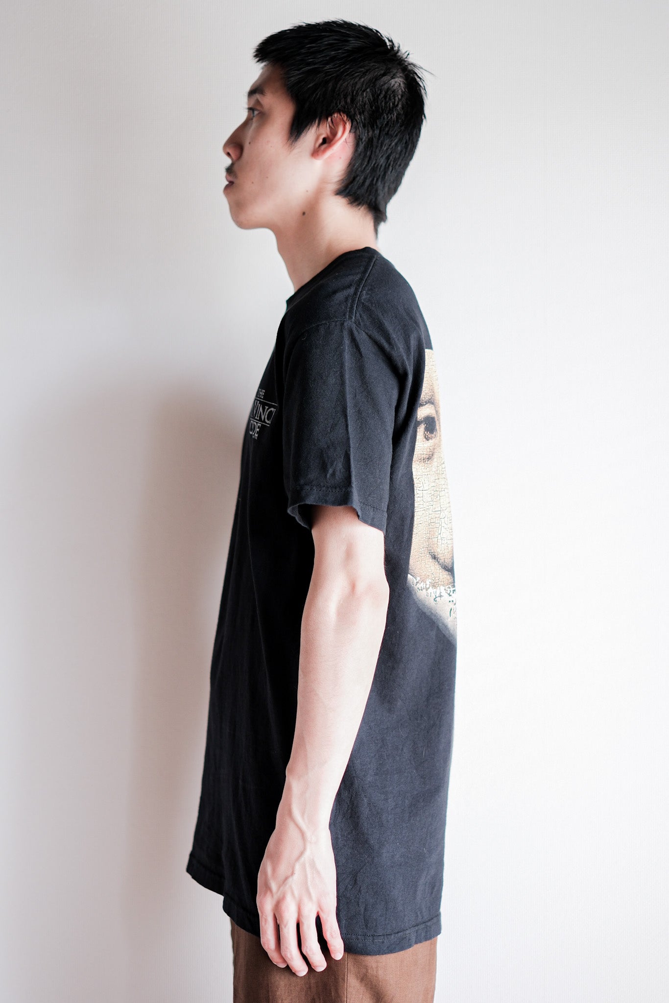 【~00's】Vintage Movie Print T-shirt Size.M "The Da Vinci Code"