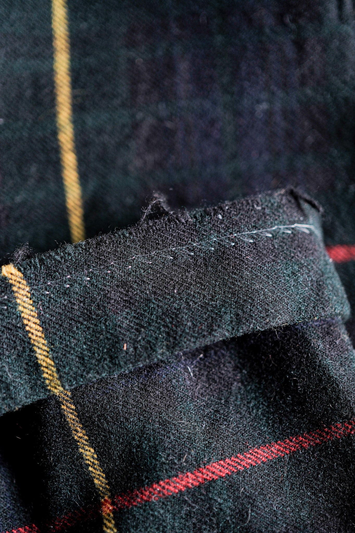 【~60's】Scottish Military Ceremony Wool Trousers Size.9