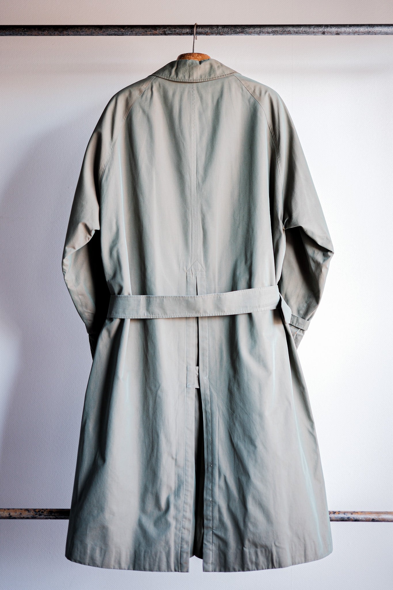 【~70's】Vintage Burberrys Single Raglan Rider Coat C100 With Liner Size.52RL "TAMAMUSHI"