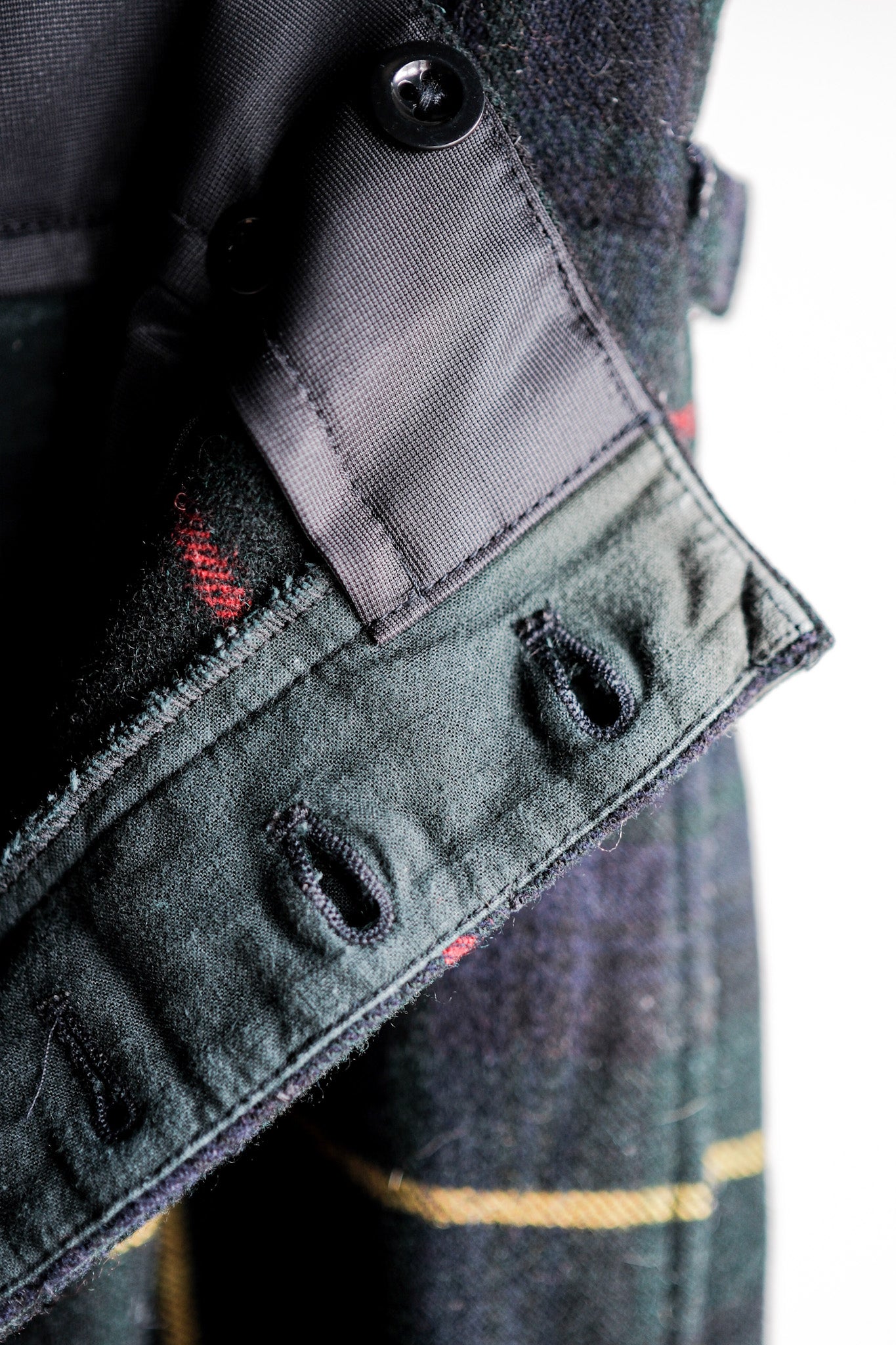 【~60's】Scottish Military Ceremony Wool Trousers Size.9