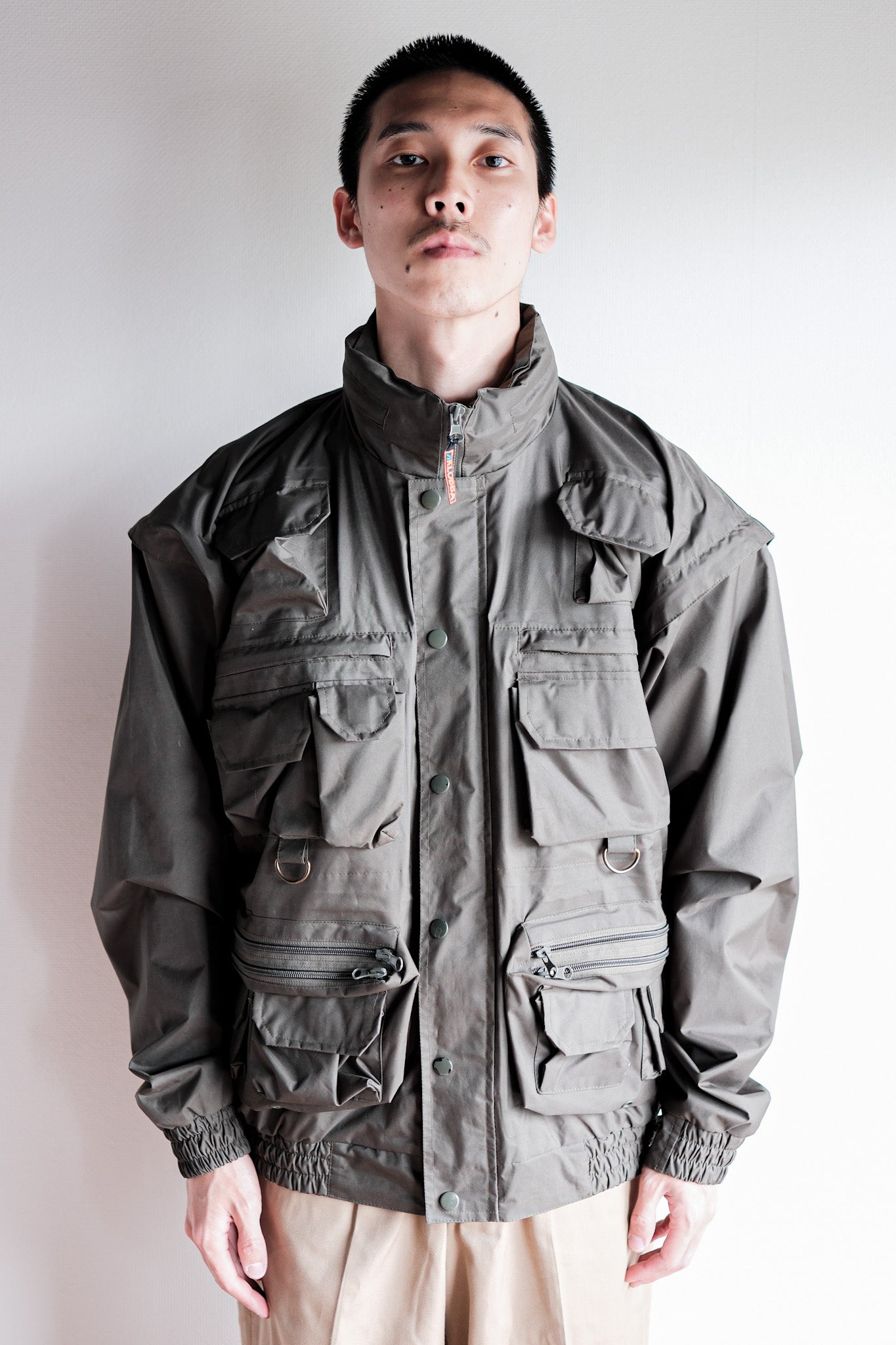【~90's】British Vintage Fishing Jacket Size.M "KLOBBA"