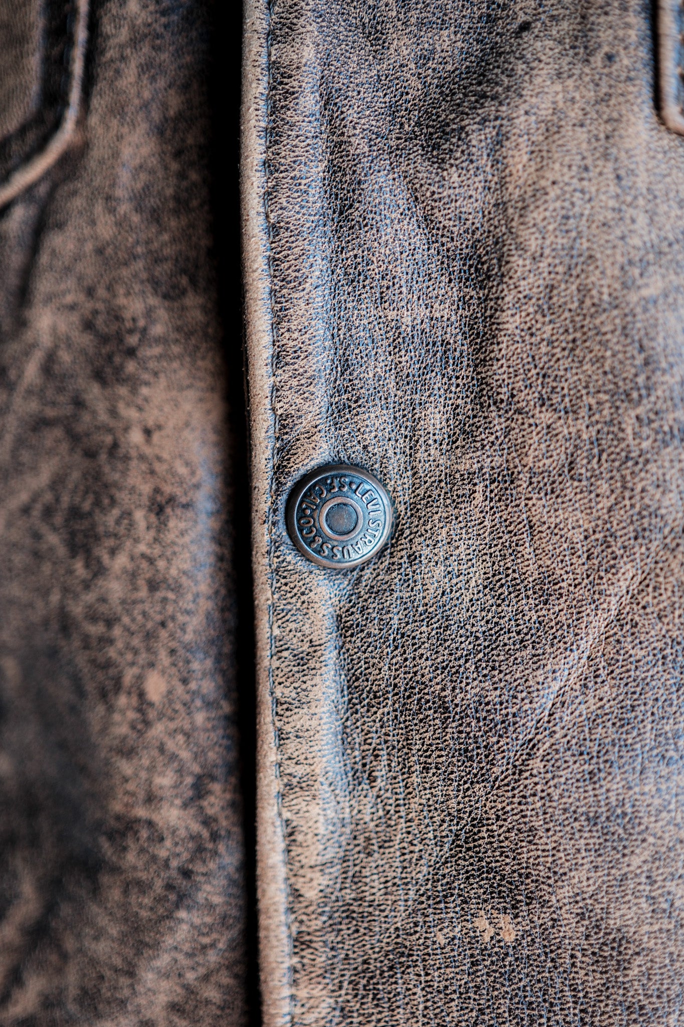 【~50’s】Vintage Levi’s Leather Jacket "Short Horn"