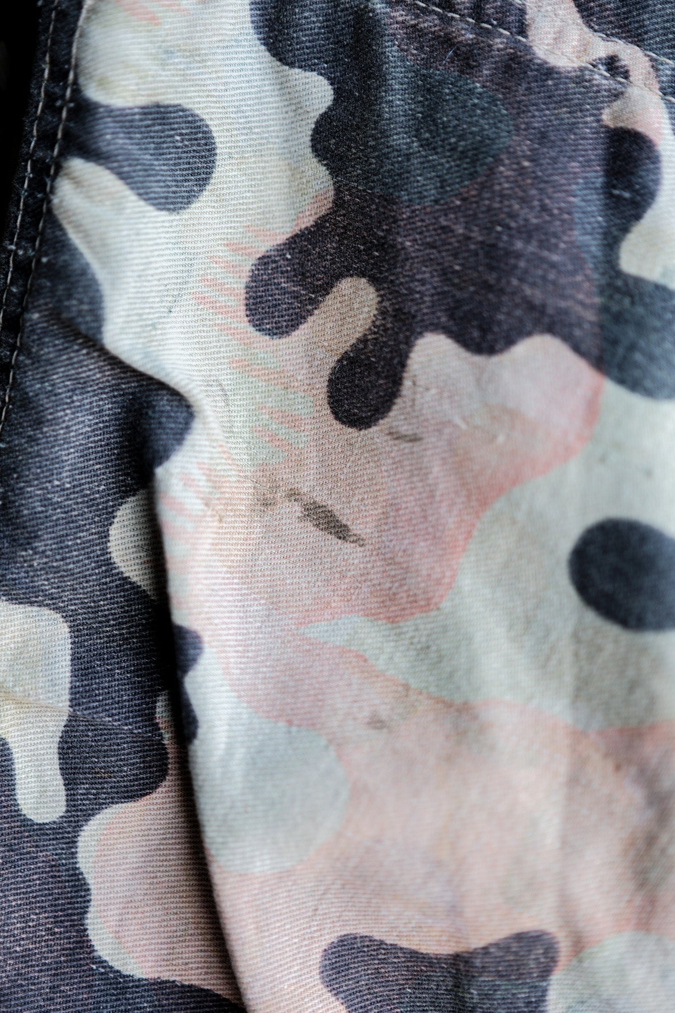 【~50's】Czechoslovakian Army Dubaky Camouflage Reversible Smock