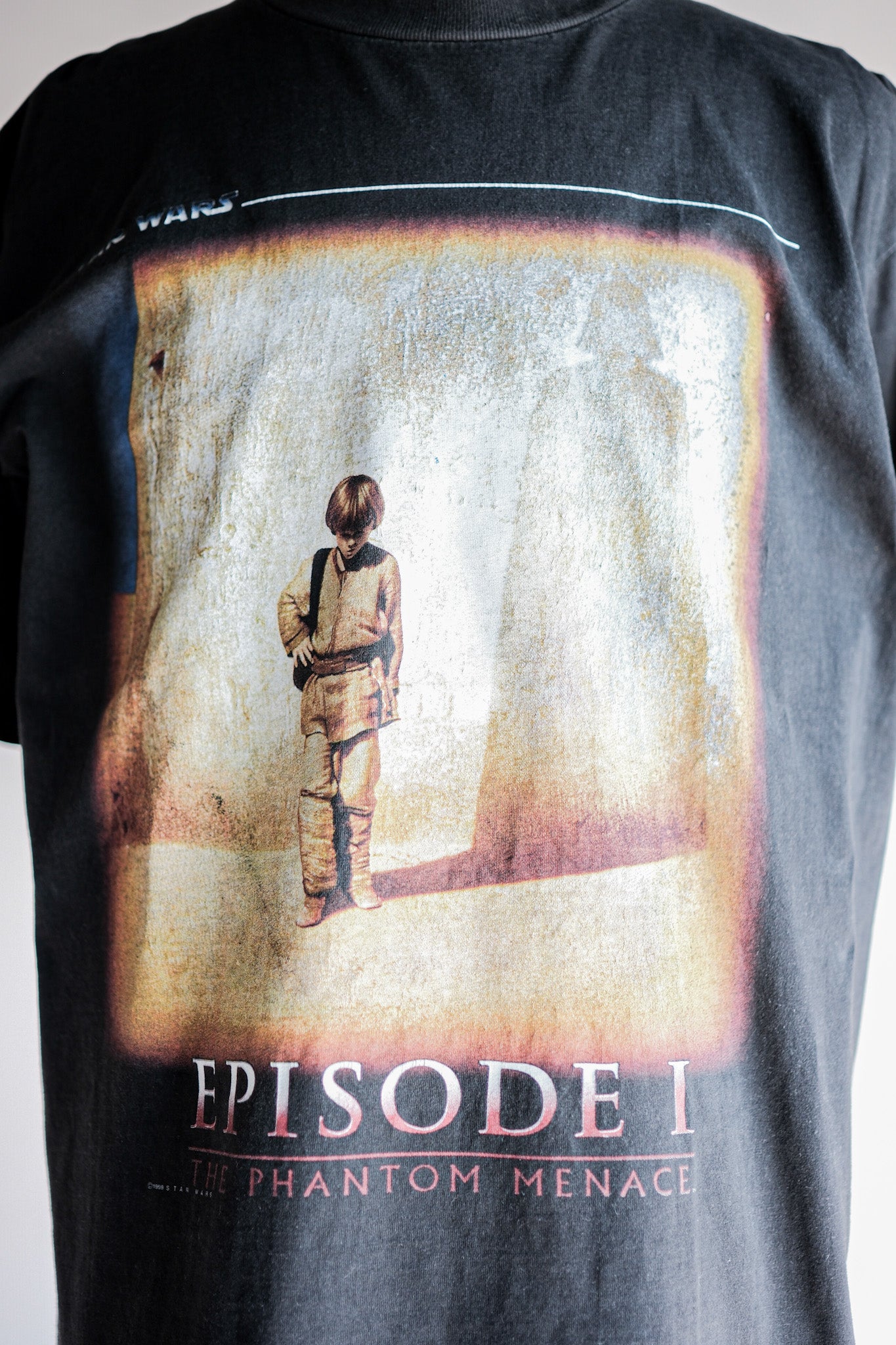 【~90's】Vintage Bootleg Movie Print T-shirt "Star Wars Episode I"