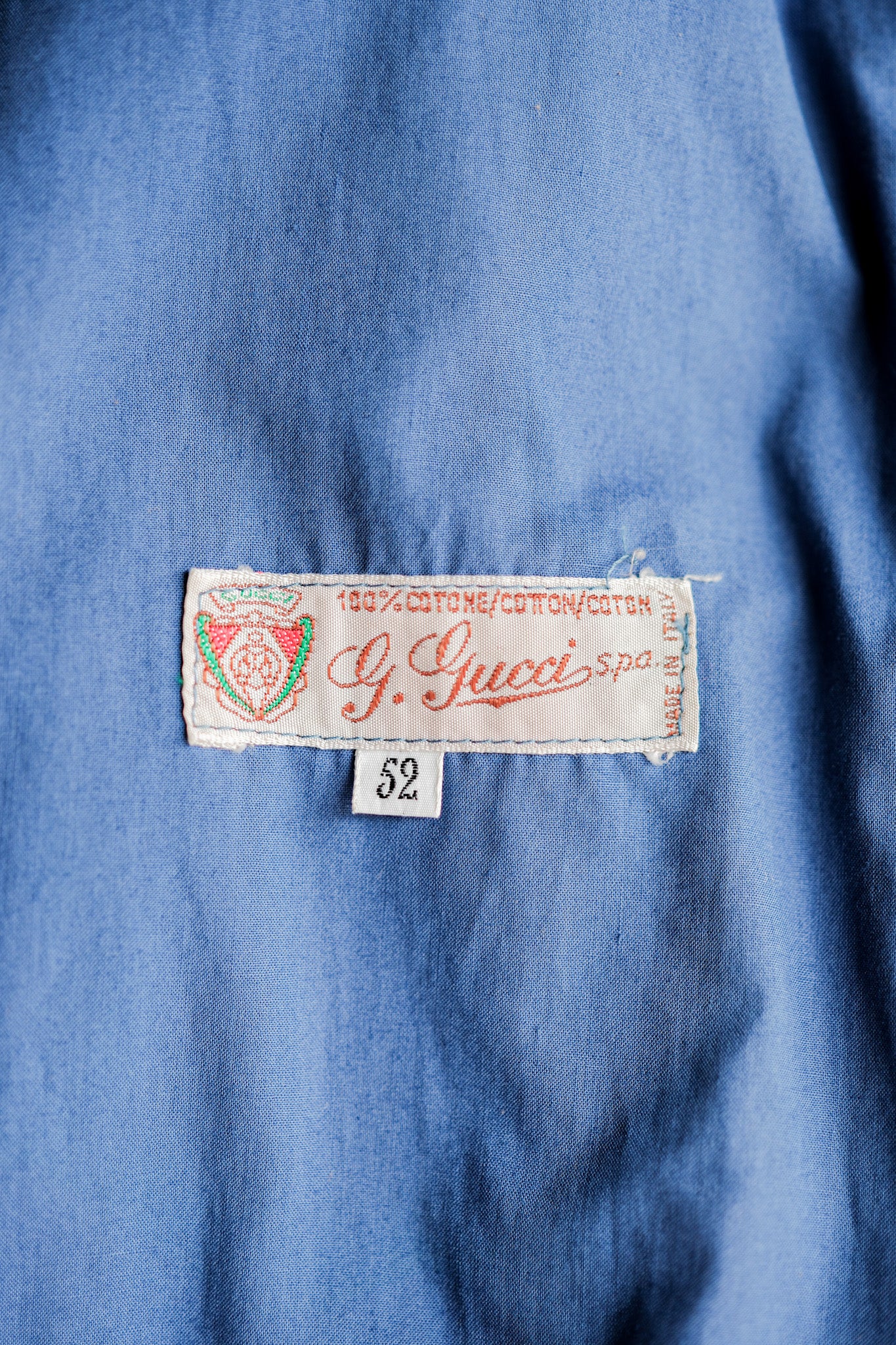 【~70’s】Old GUCCI Multi Pocket Cotton Jacket Size.52