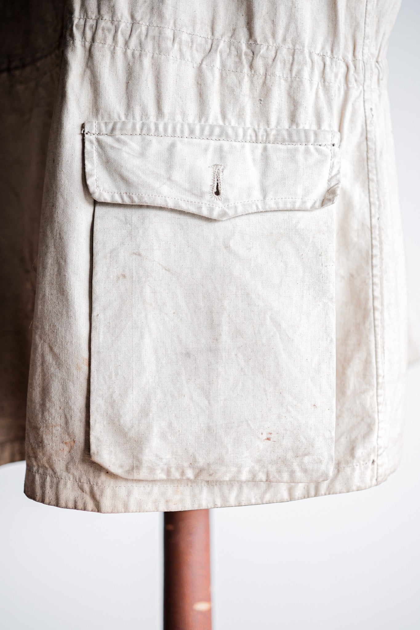 【~40's】German Army M42 Gebirgsjäger Reversible Windbluse "1st Type" "Original Modified"