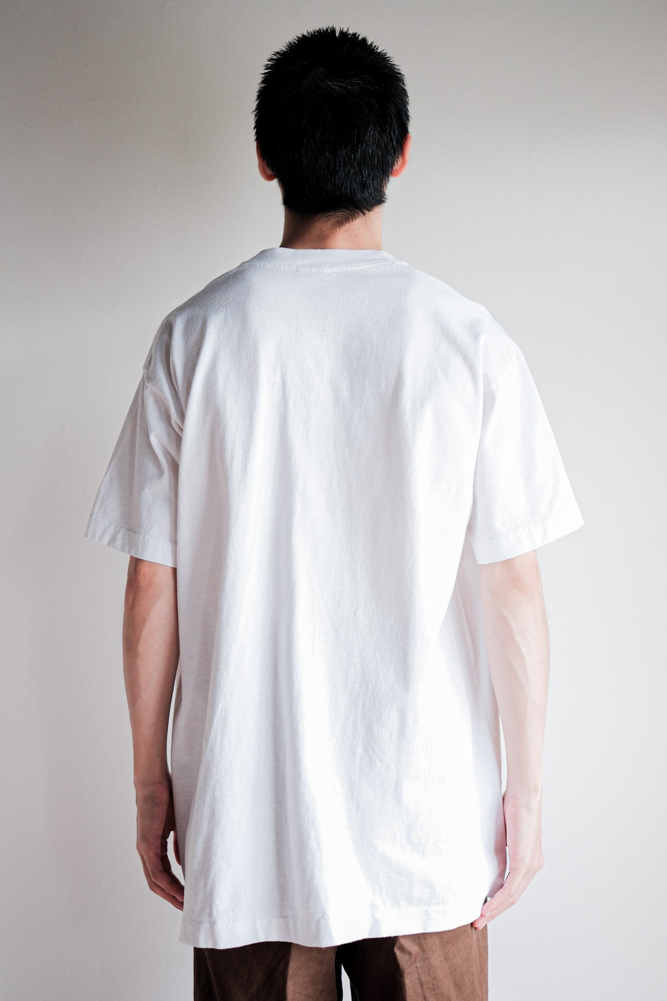 【~90's】Vintage Graphic Print T-shirt Size.XL "LIFE'S A PEACH" "Made in U.S.A."