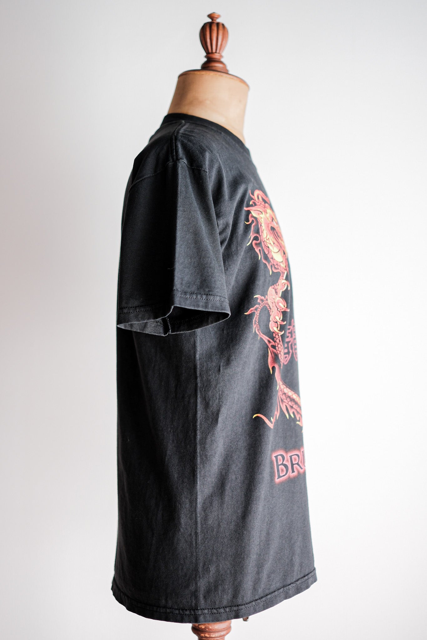 【~00's】Vintage Print T-shirt Size.M "Bruce Lee"