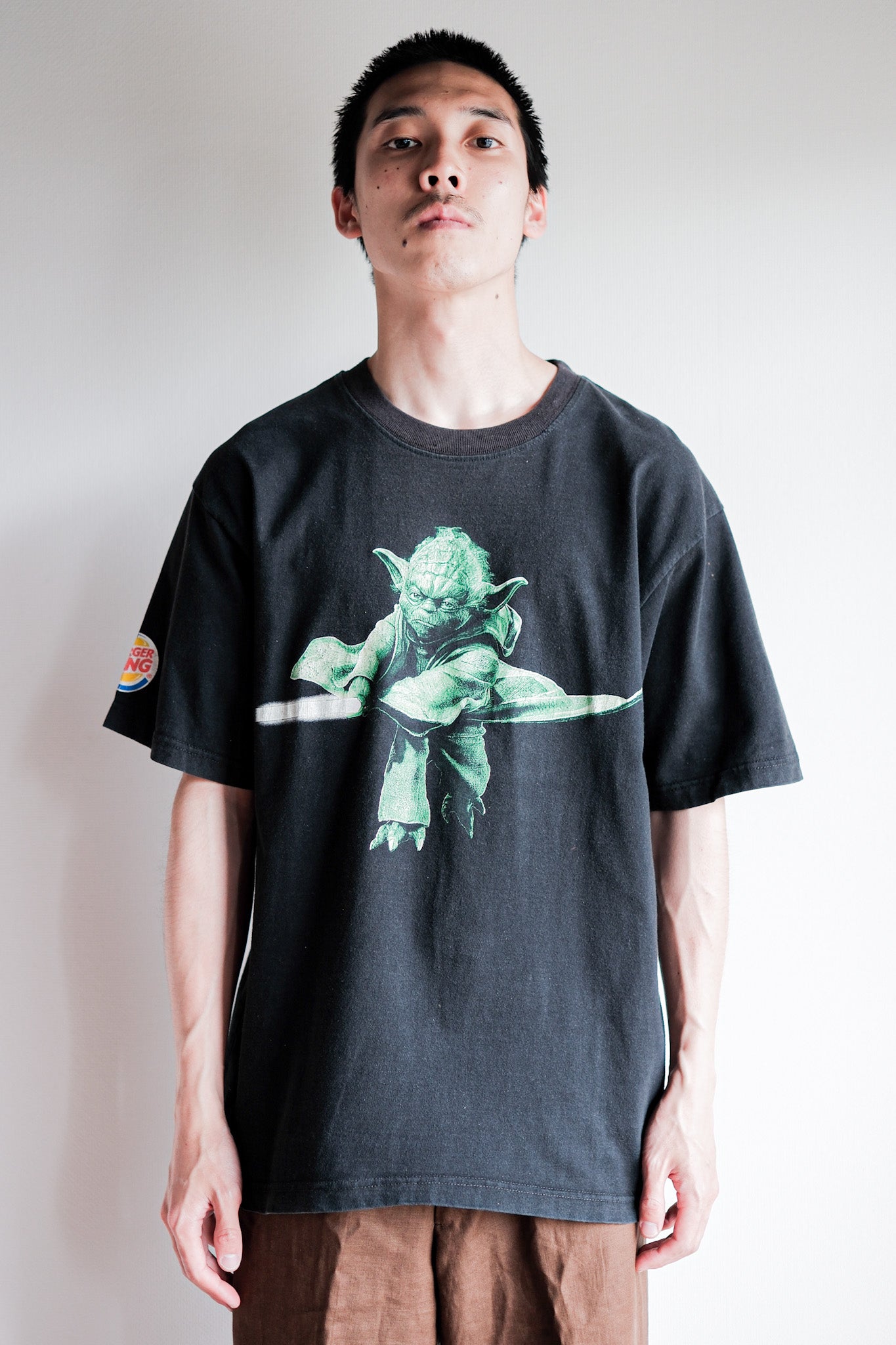 【~00's】Vintage Movie Print T-shirt Size.L "Star Wars Episode III × BURGER KING"