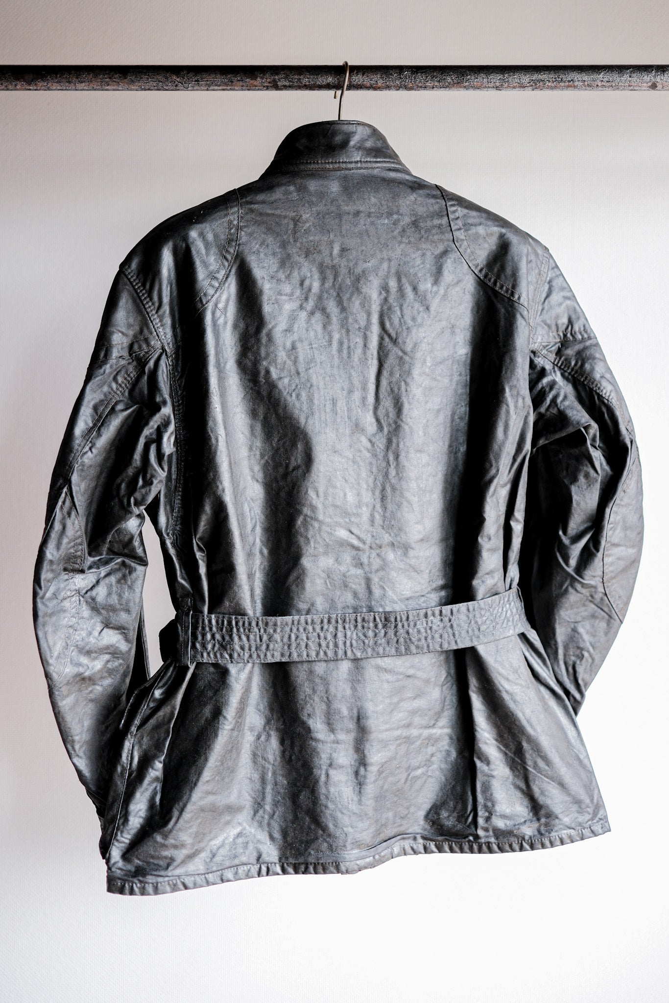 【~60's】Vintage Belstaff Waxed Jacket Size.38 "TRIALMASTER"