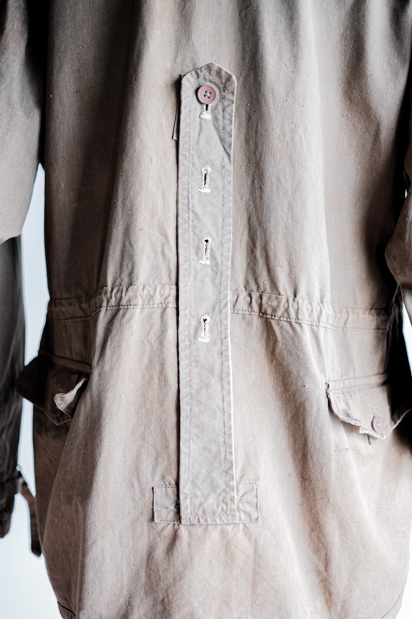 【~40's】German Army M42 Gebirgsjäger Reversible Windbluse "1st Type" "Original Modified"