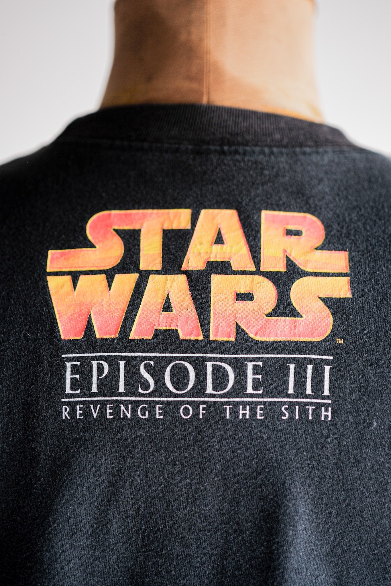 【~00's】Vintage Movie Print T-shirt Size.L "Star Wars Episode III × BURGER KING"