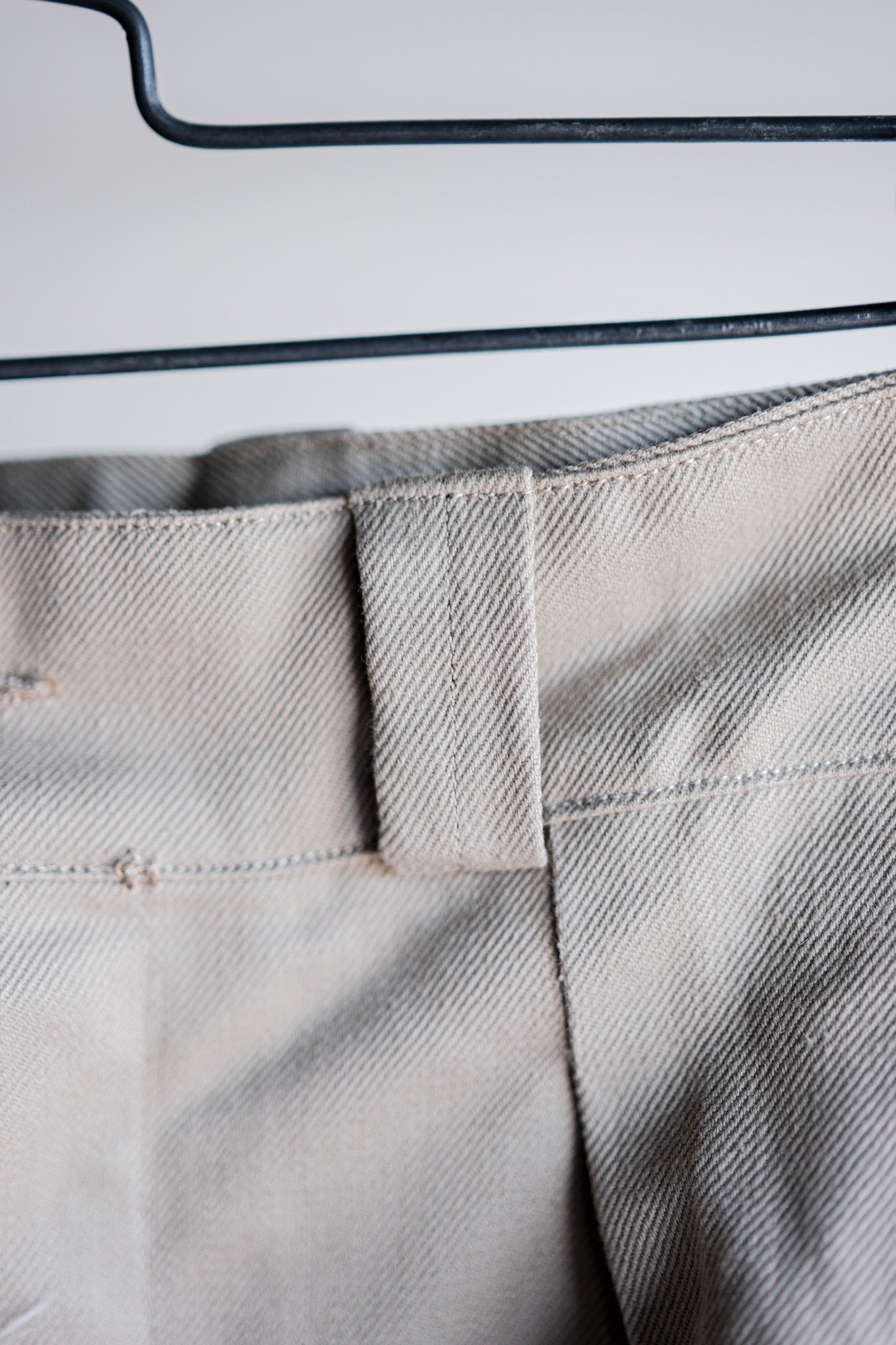 【~60's】French Army M52 Chino Trousers Size.32 "Dead Stock"