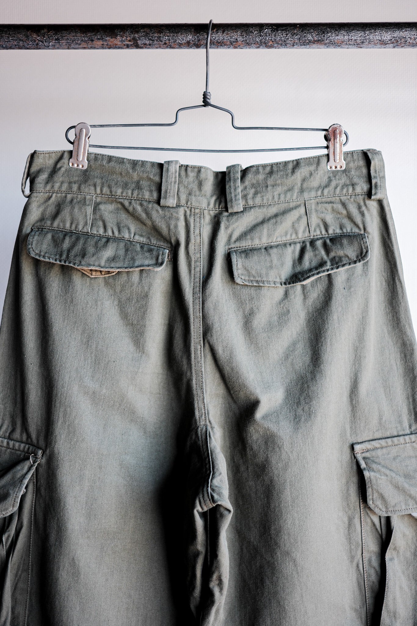 【~60's】French Army M47 Field Trousers Size.21
