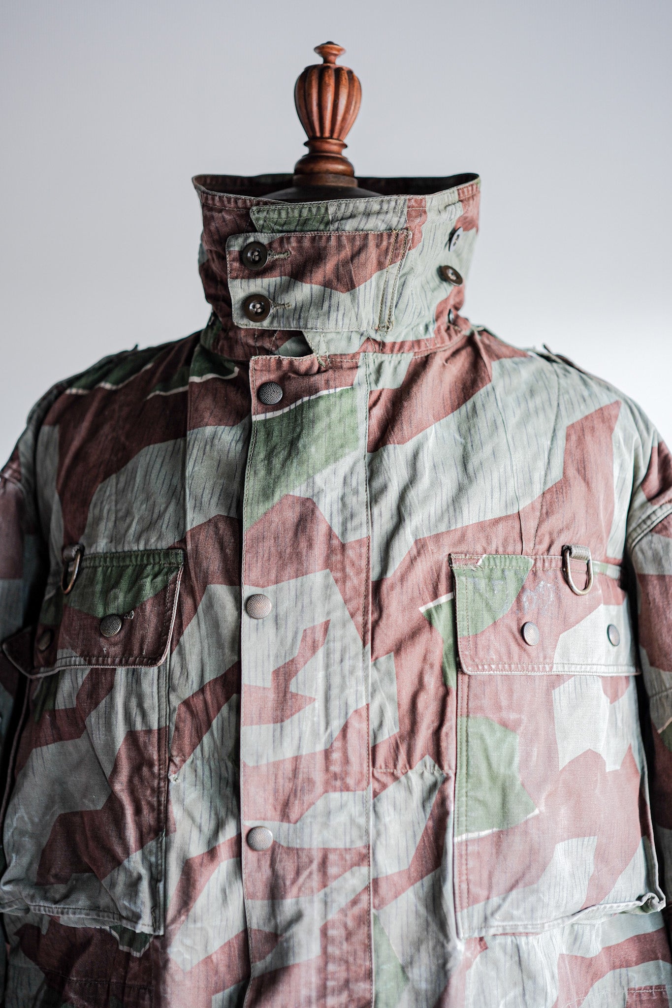 【~50's】German Army Splinter Camouflage Paratrooper Jacket