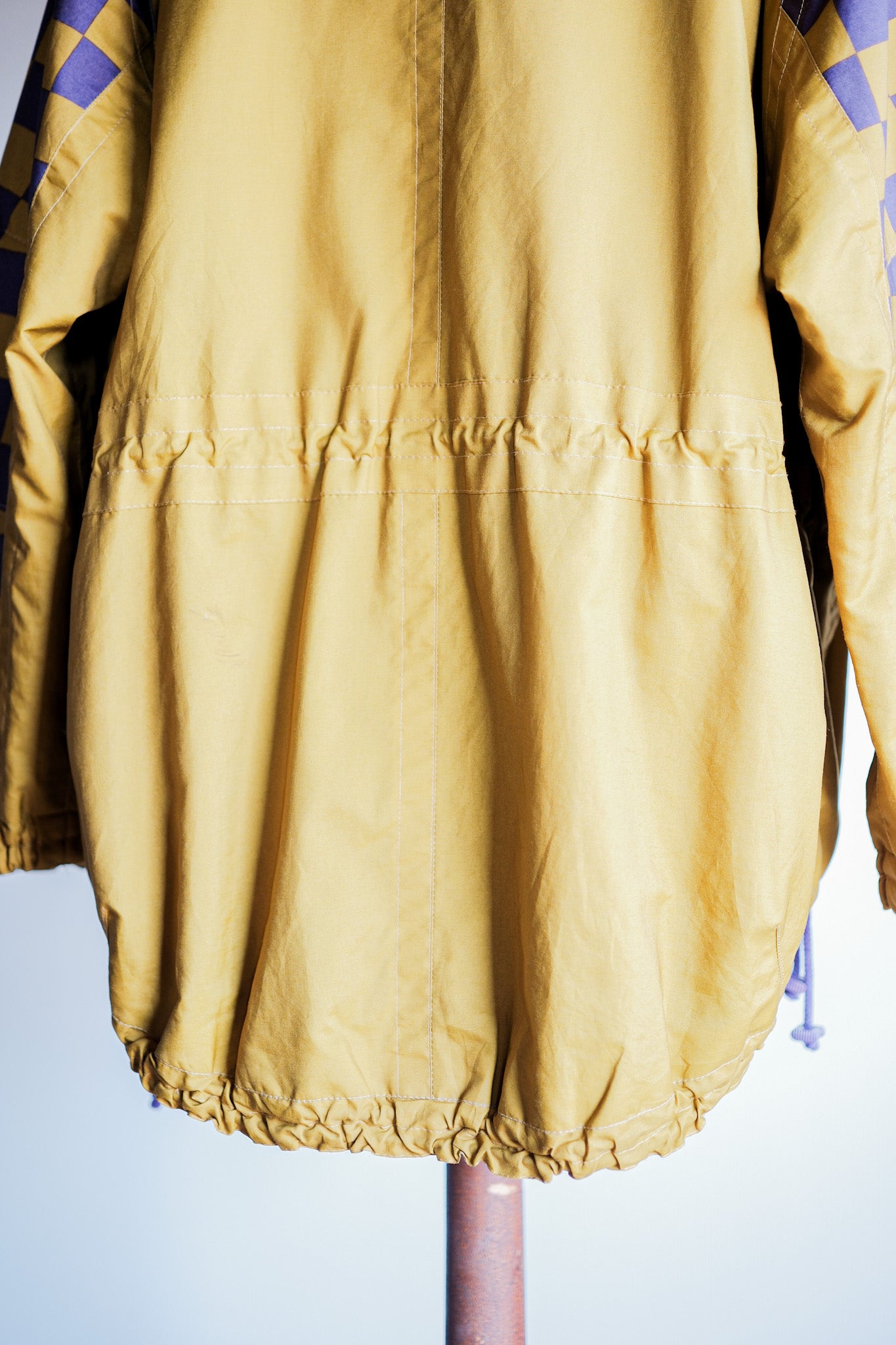 【~80's】German Vintage Checkerboard Anorak Parka