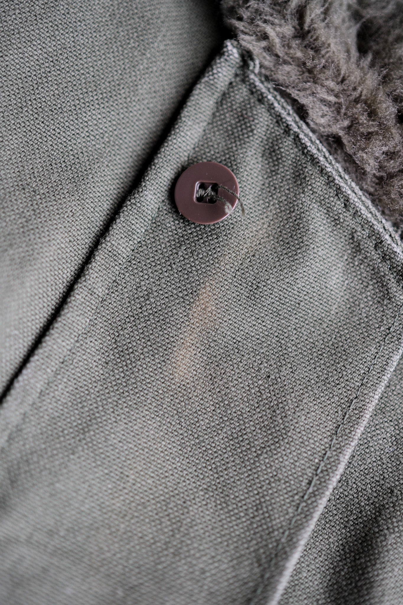 【~60's】Swedish Army Dispatch Rider Motorcycle Jacket Size.C56