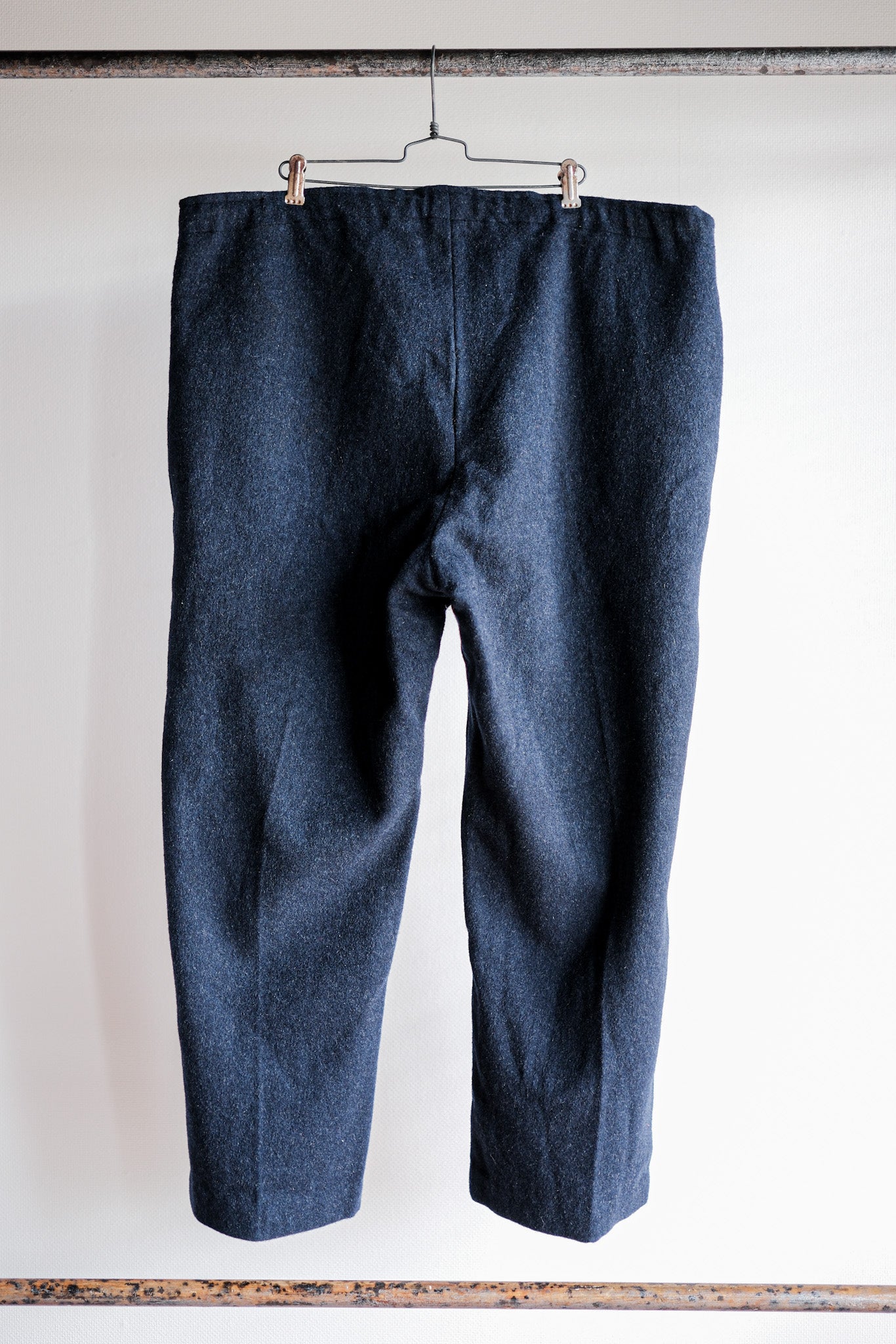 【~40's】French Army SSA Hospital Wool Trousers Size.1A