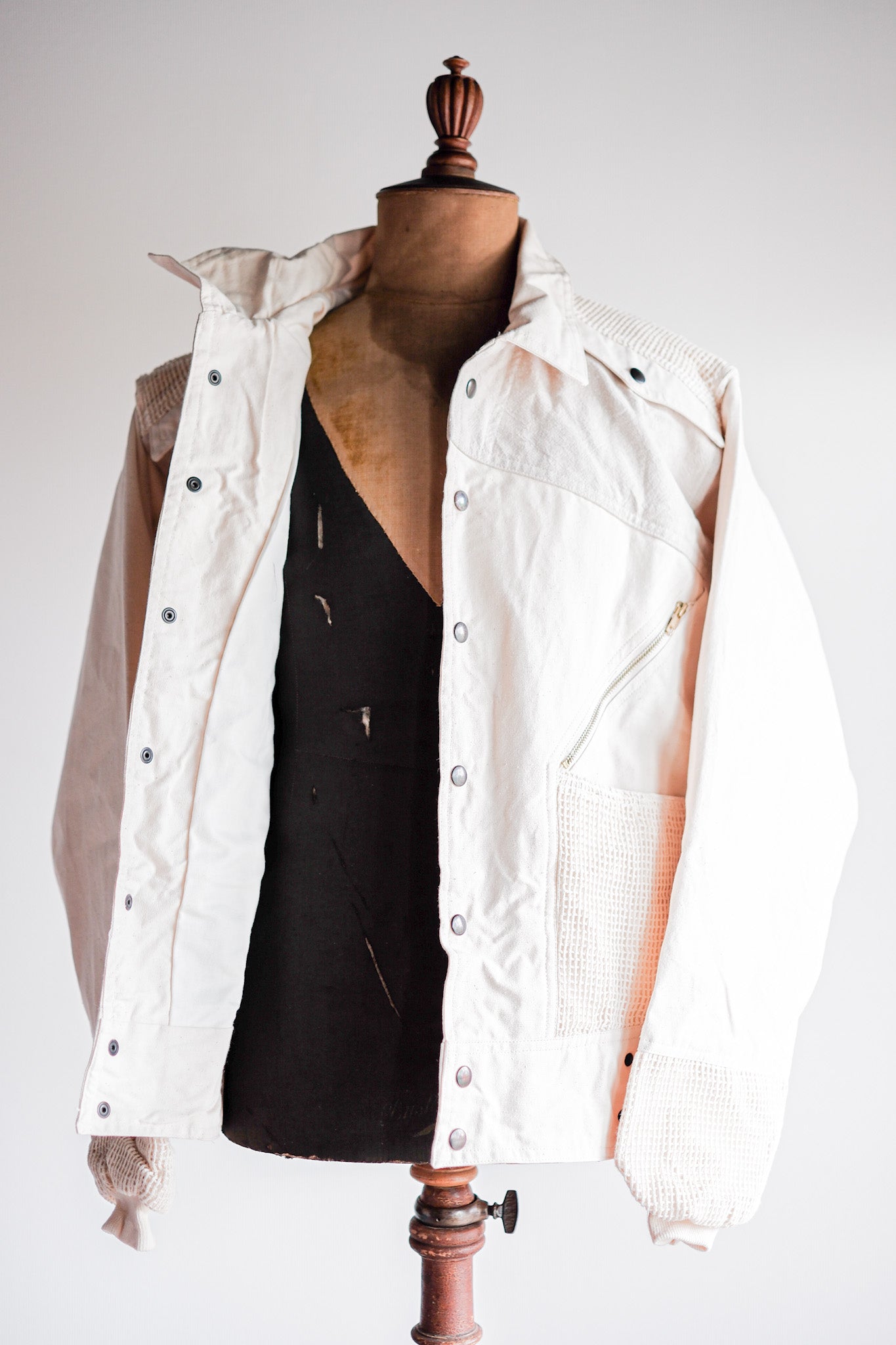 【~70's】French Vintage Multi Pocket Cotton Jacket