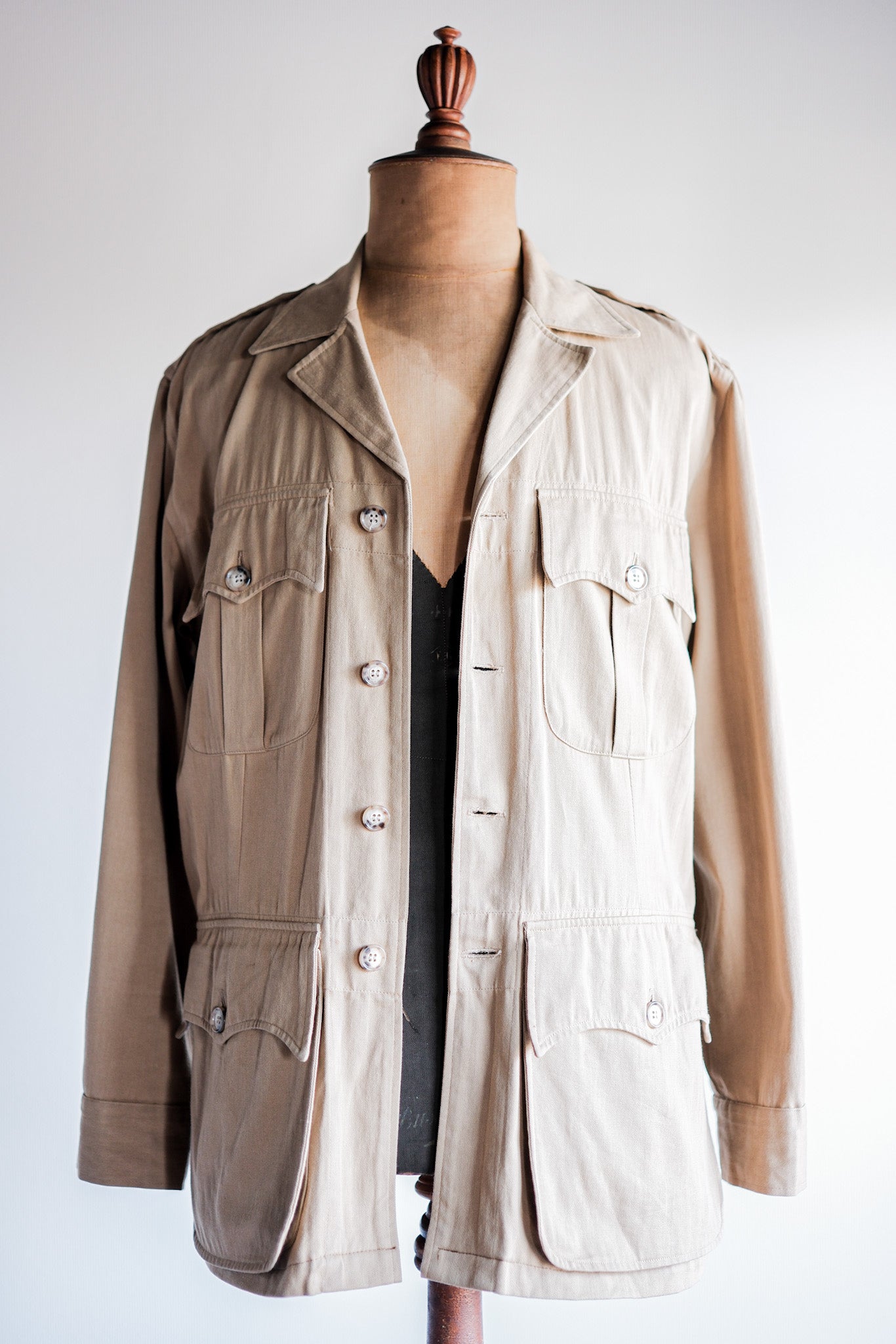 【~80's】Willis&Geiger Australian Bush Jacket Size.38 "Made in U.S.A."