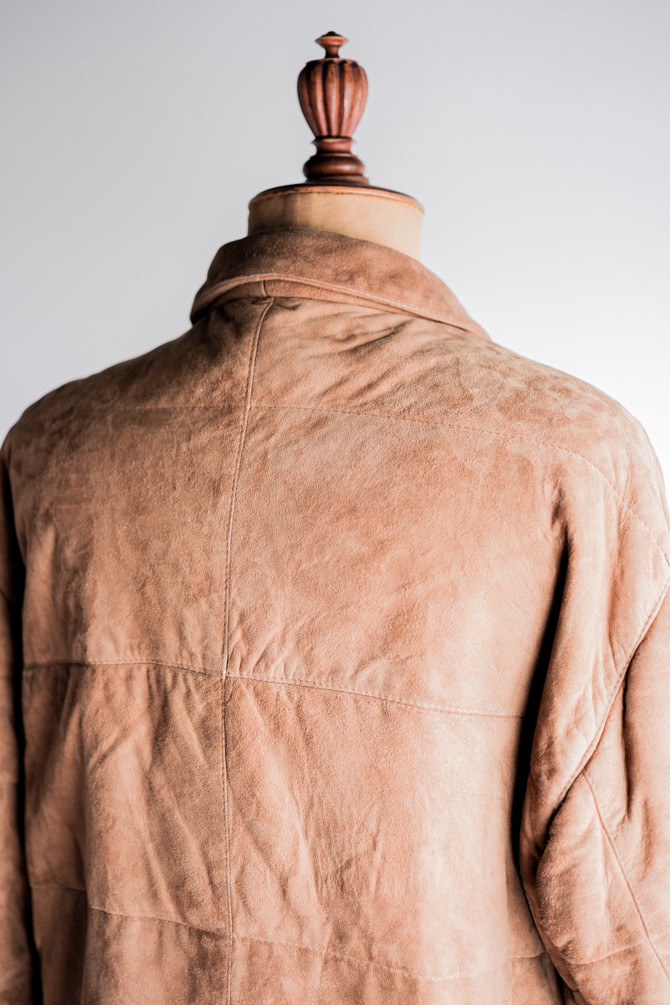 【~80's】Old GIORGIO ARMANI Suede Leather Jacket