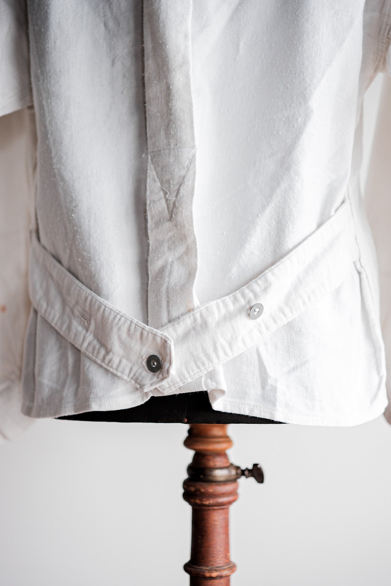 30's French Army Cotton Twill Bourgeron Jacket