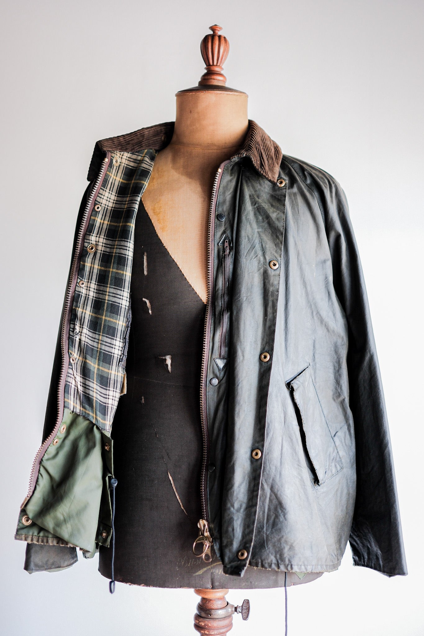 【~00's】Vintage Barbour "BEAULIEU JACKET" 3 Crest Size.42