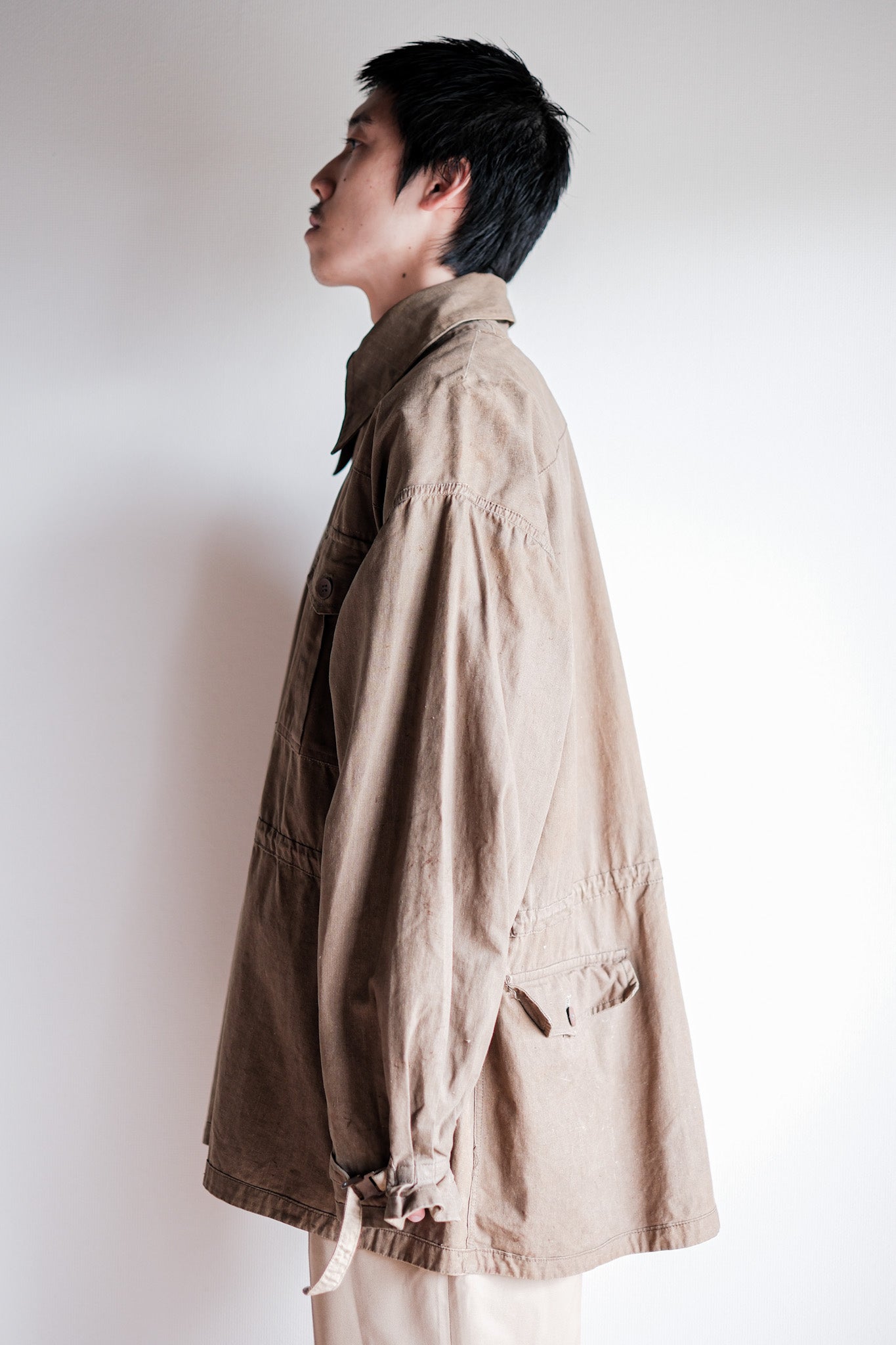 【~40's】German Army M42 Gebirgsjäger Reversible Windbluse "1st Type" "Original Modified"